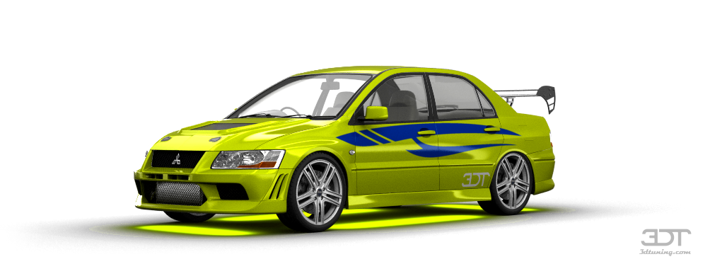 Tuning Mitsubishi Lancer Evo VII sedan 2001