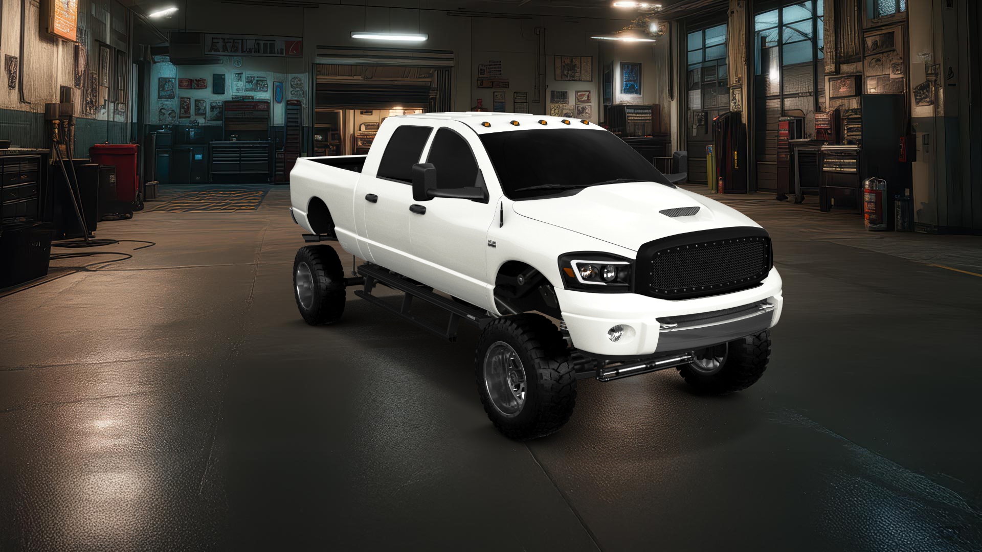 Dodge Ram 2500 4 Door pickup truck 2007 tuning