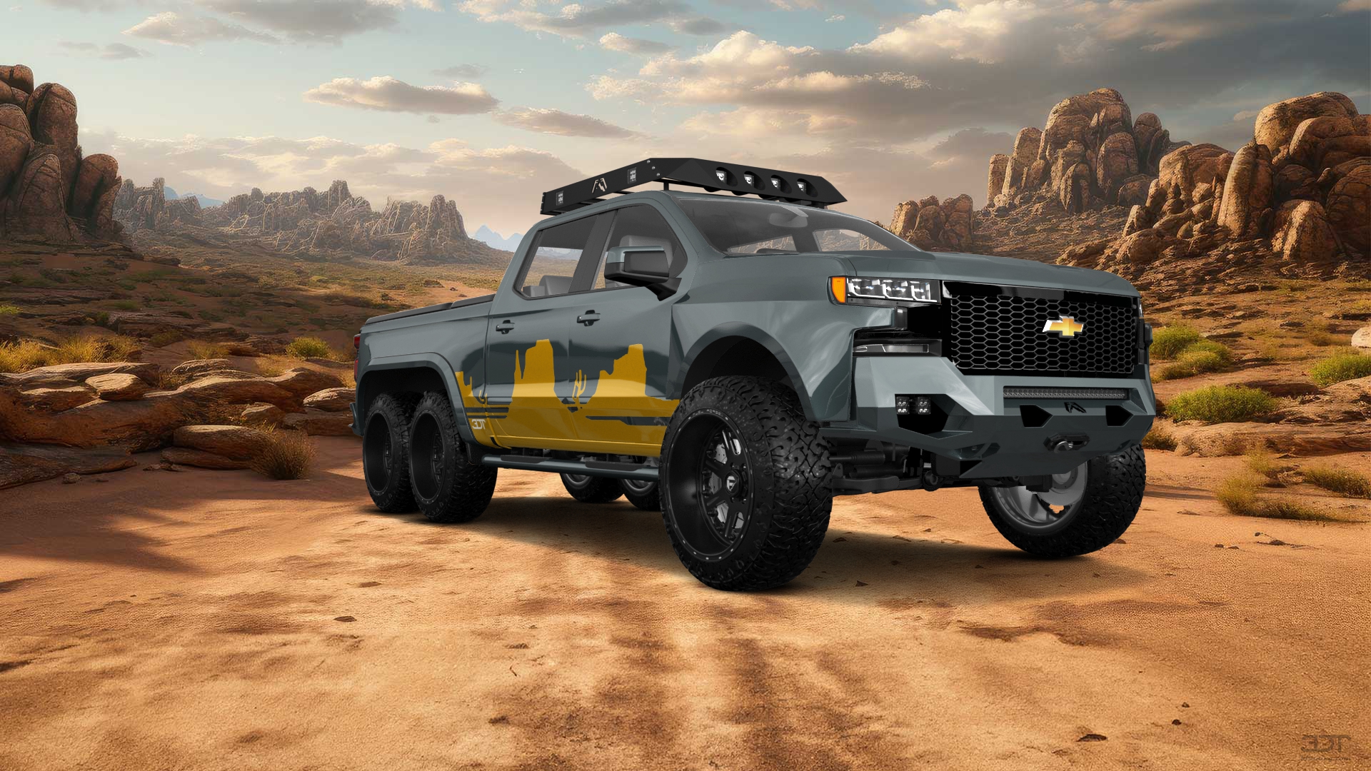 Chevrolet Silverado Hennessey Goliath 6X6 Truck 2020 tuning