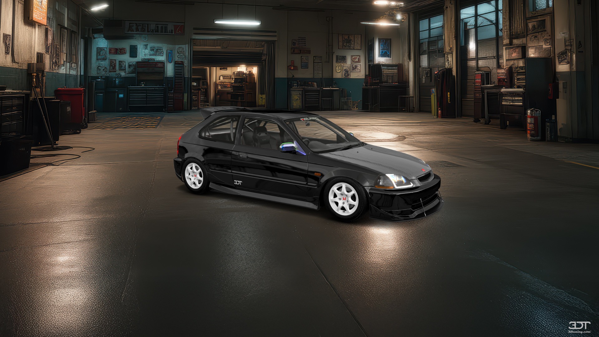 Tuning Honda Civic 3 Door Hatchback 1997