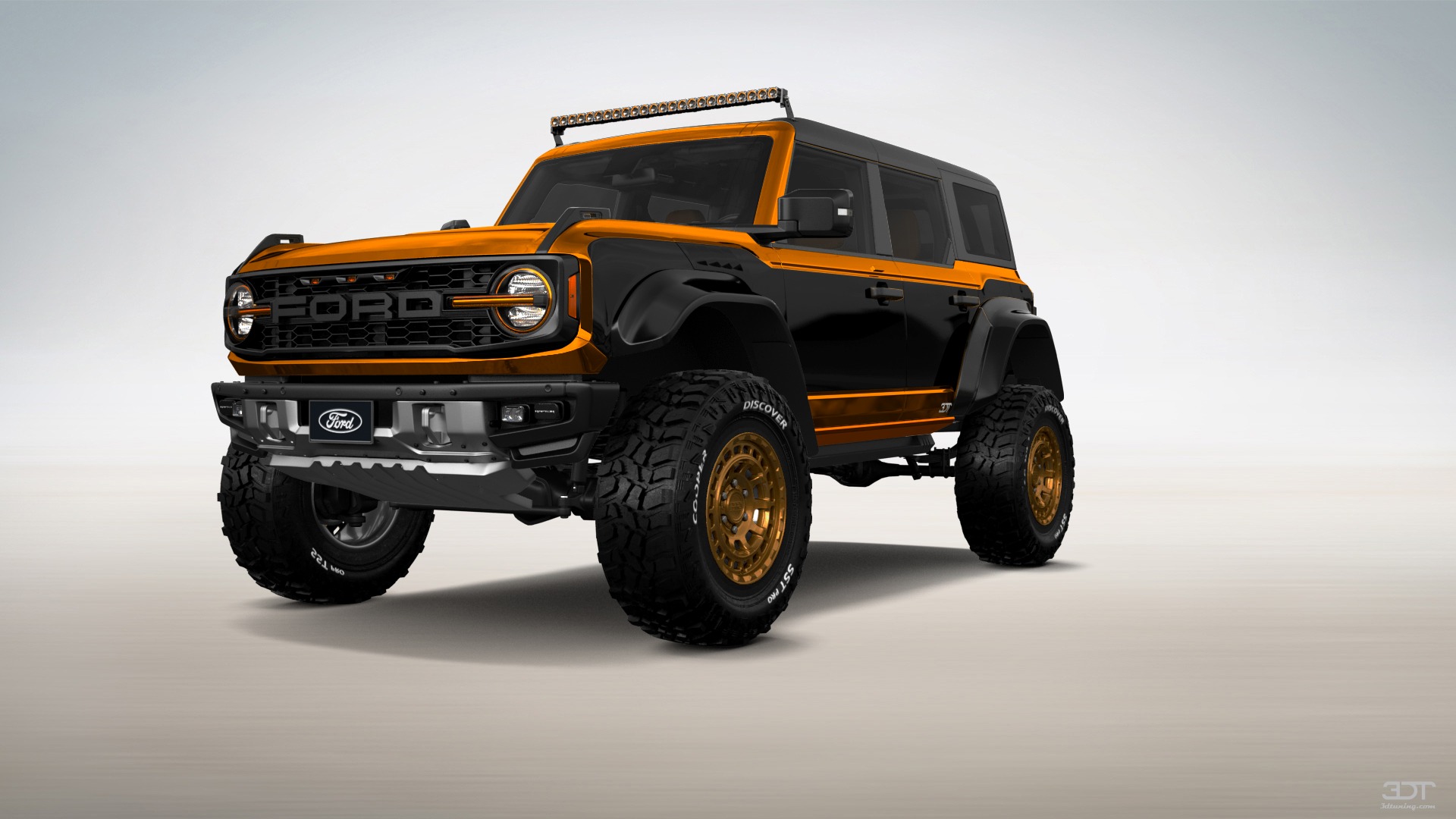 Ford Bronco Raptor 4 Door pickup truck 2022 tuning