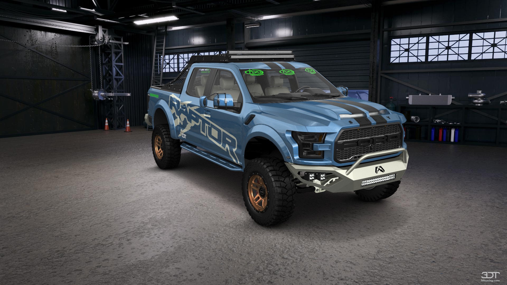 Ford F-150 Raptor 4 Door pickup truck 2017 tuning