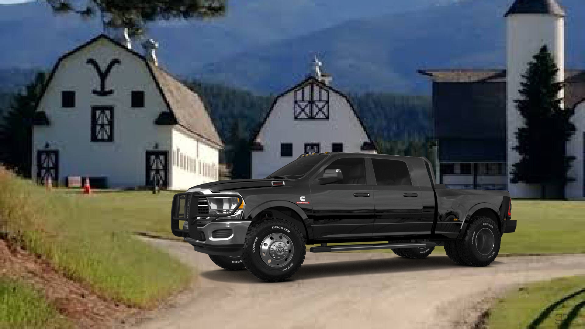Dodge Ram 3500 4 Door pickup truck 2020 tuning