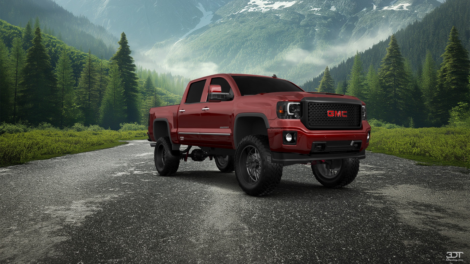 GMC Sierra 4 Door pickup truck 2014 tuning