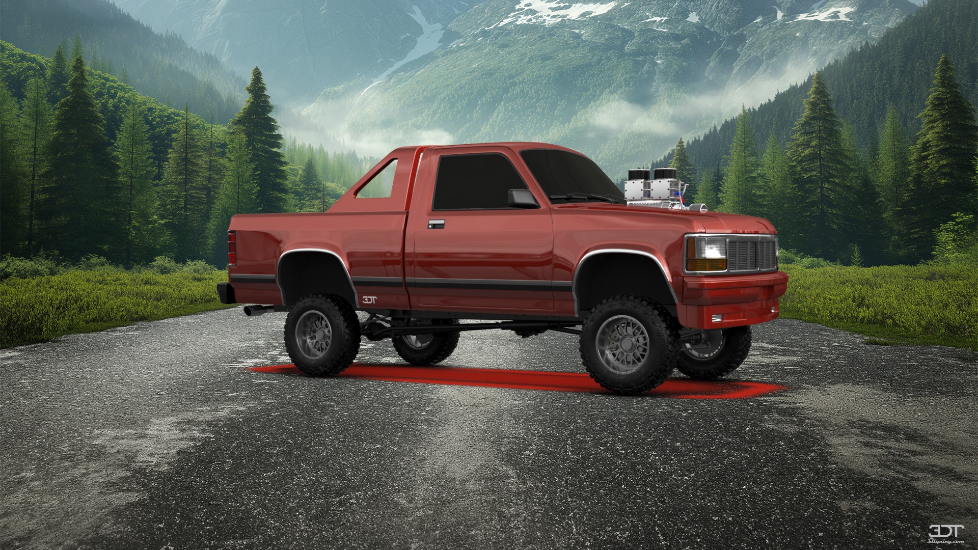 Dodge Dakota Regular Cab 2 Door pickup truck 1987