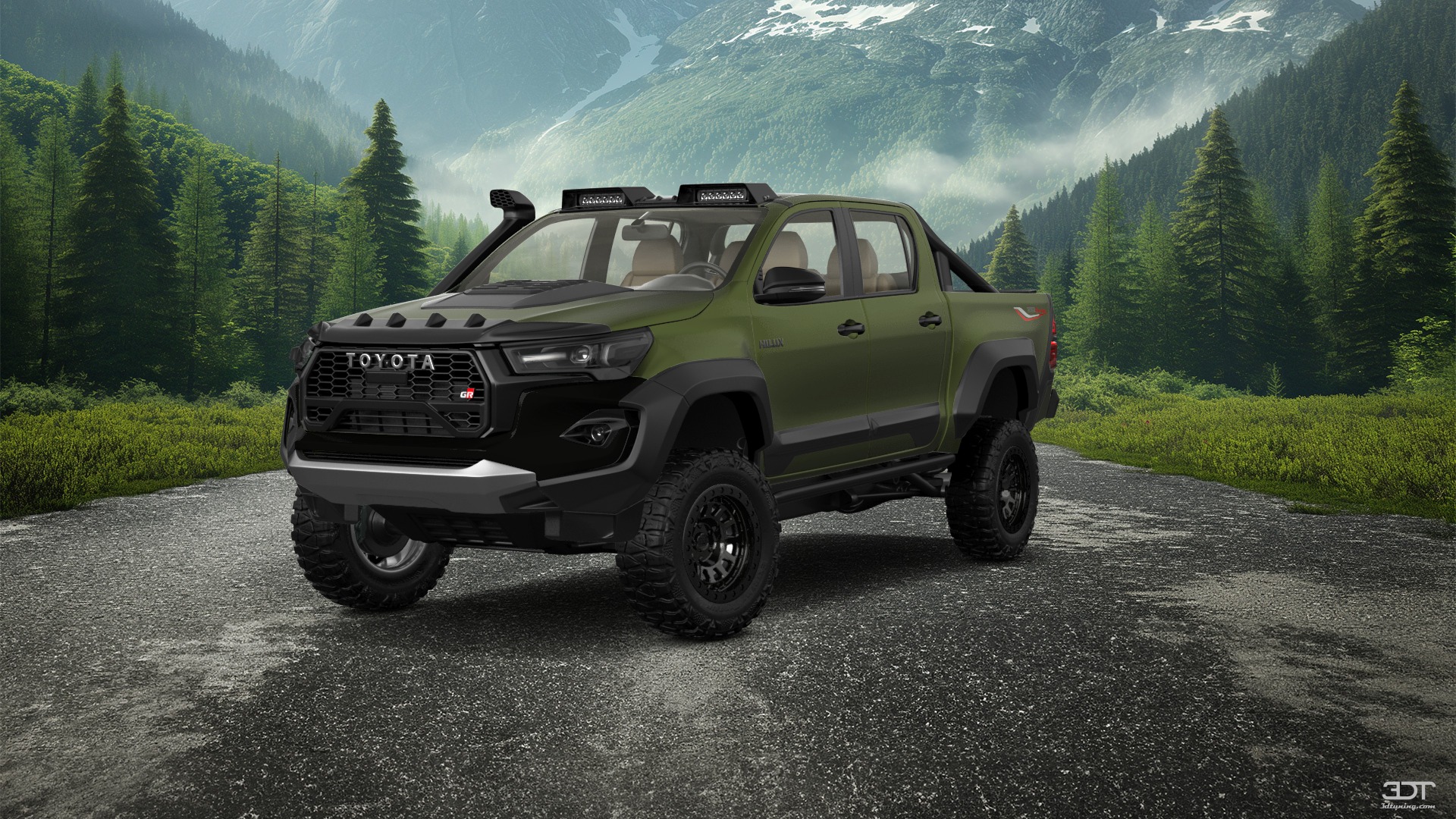 Toyota Hilux Double Cab 4 Door pickup truck 2015 Images