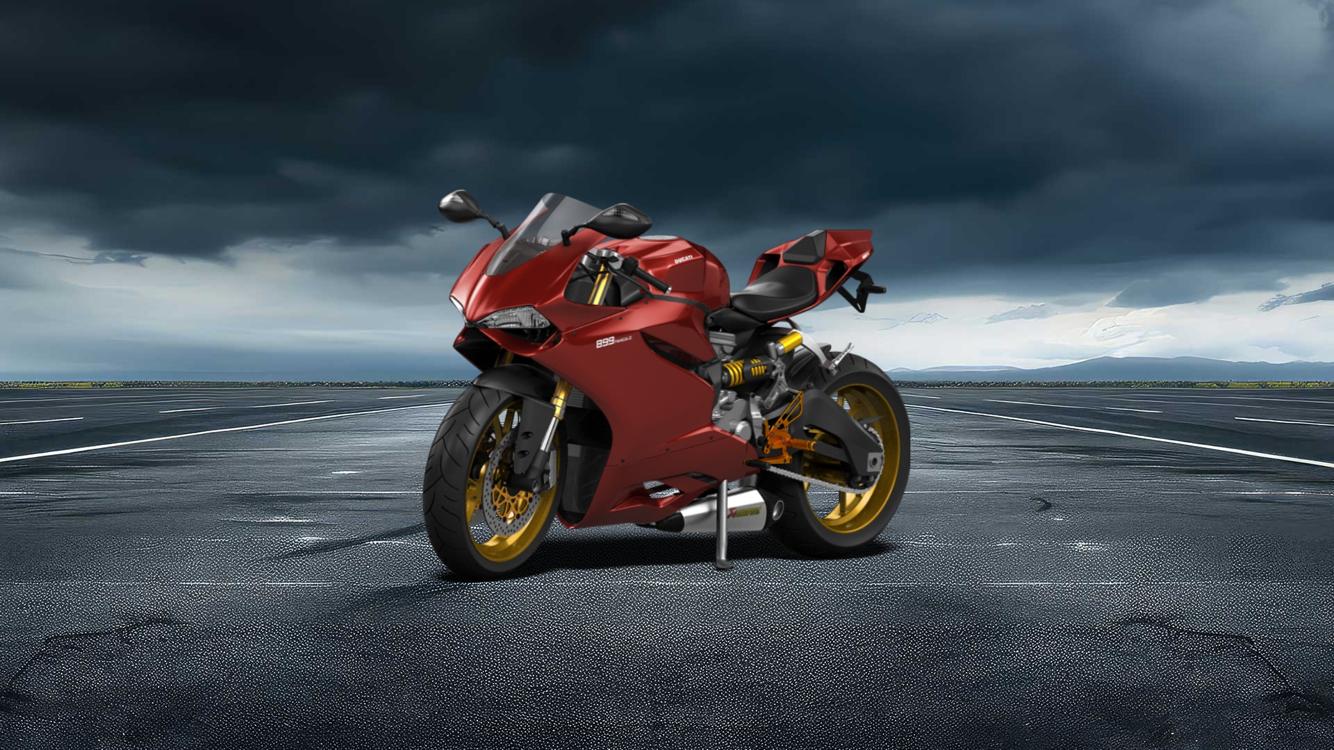 Ducati 899 Panigale Sport Bike 2015