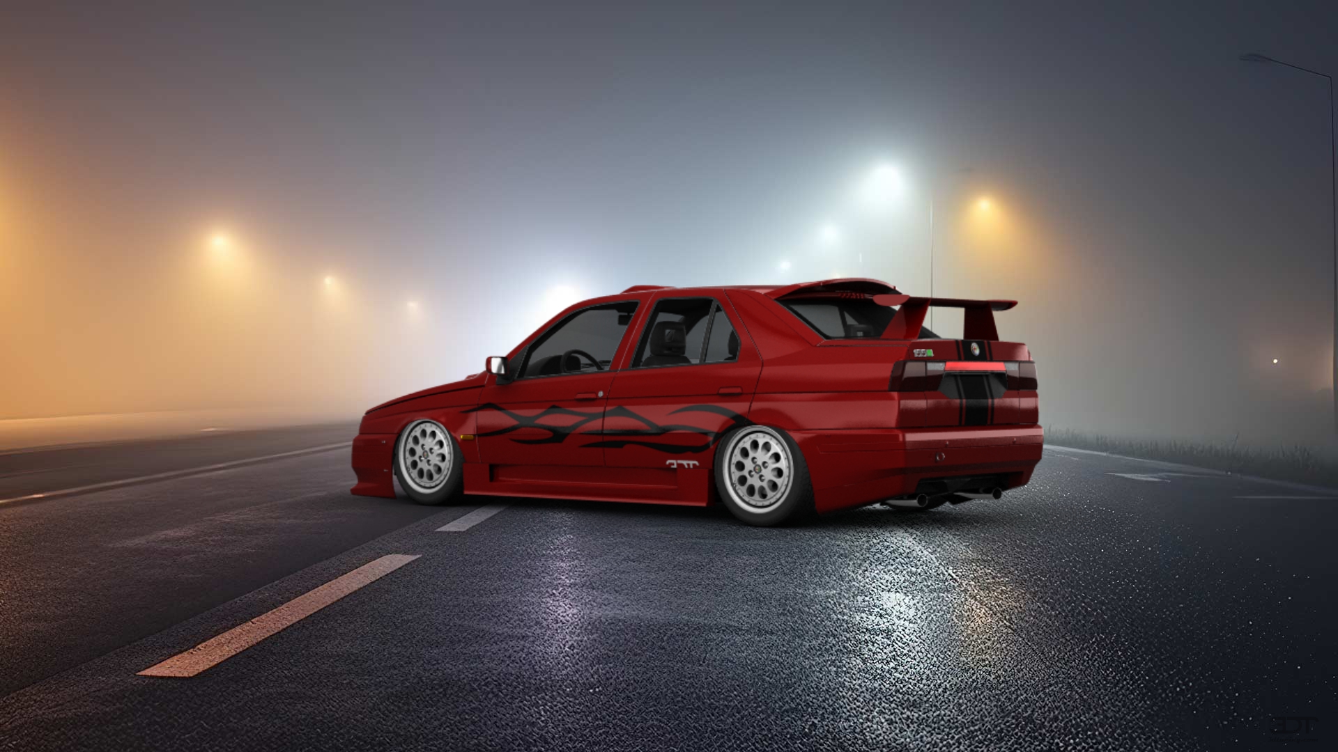 Alfa Romeo 155 Q4 Sedan 1992