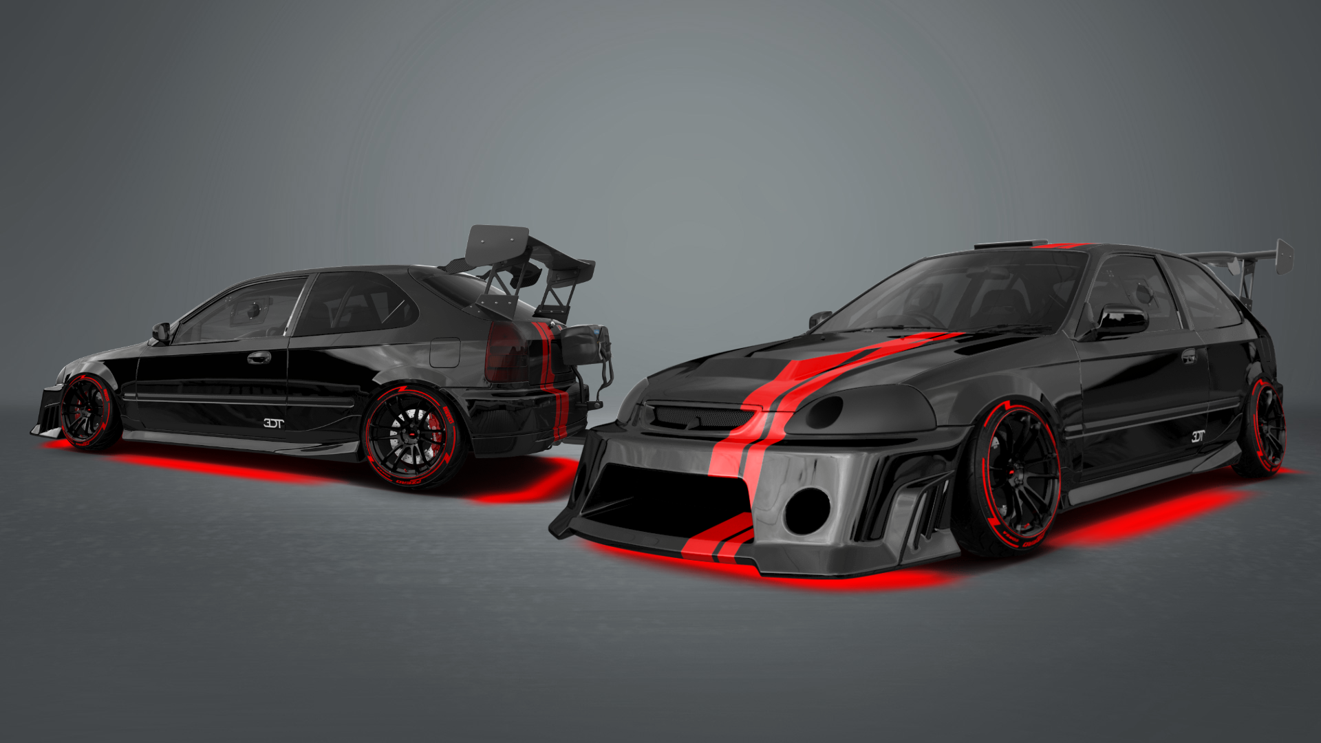 Honda Civic 3 Door Hatchback 1997 tuning