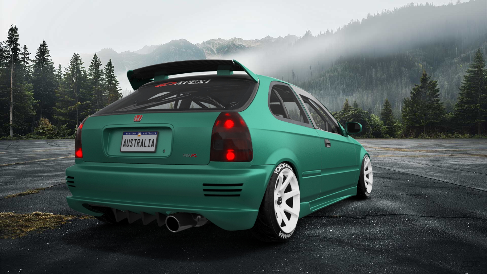 Honda Civic 3 Door Hatchback 1997 Images
