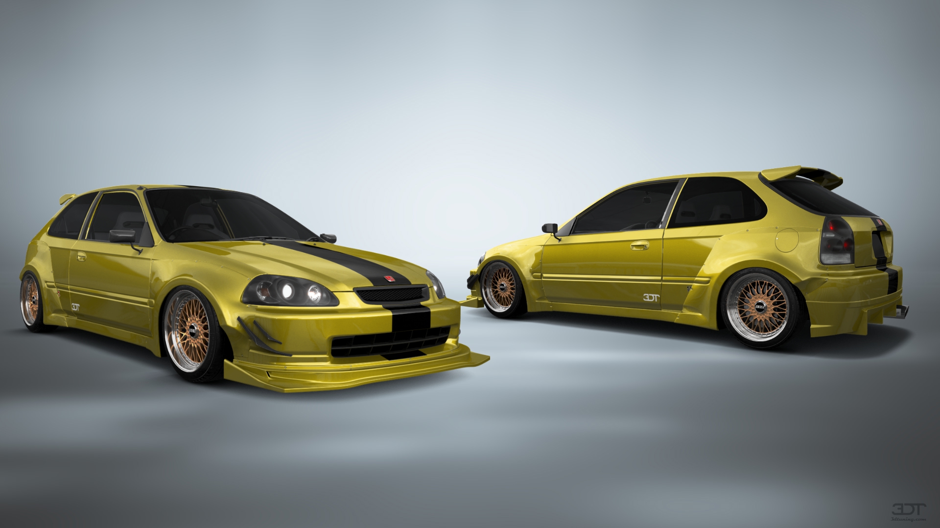 Honda Civic 3 Door Hatchback 1997 Images