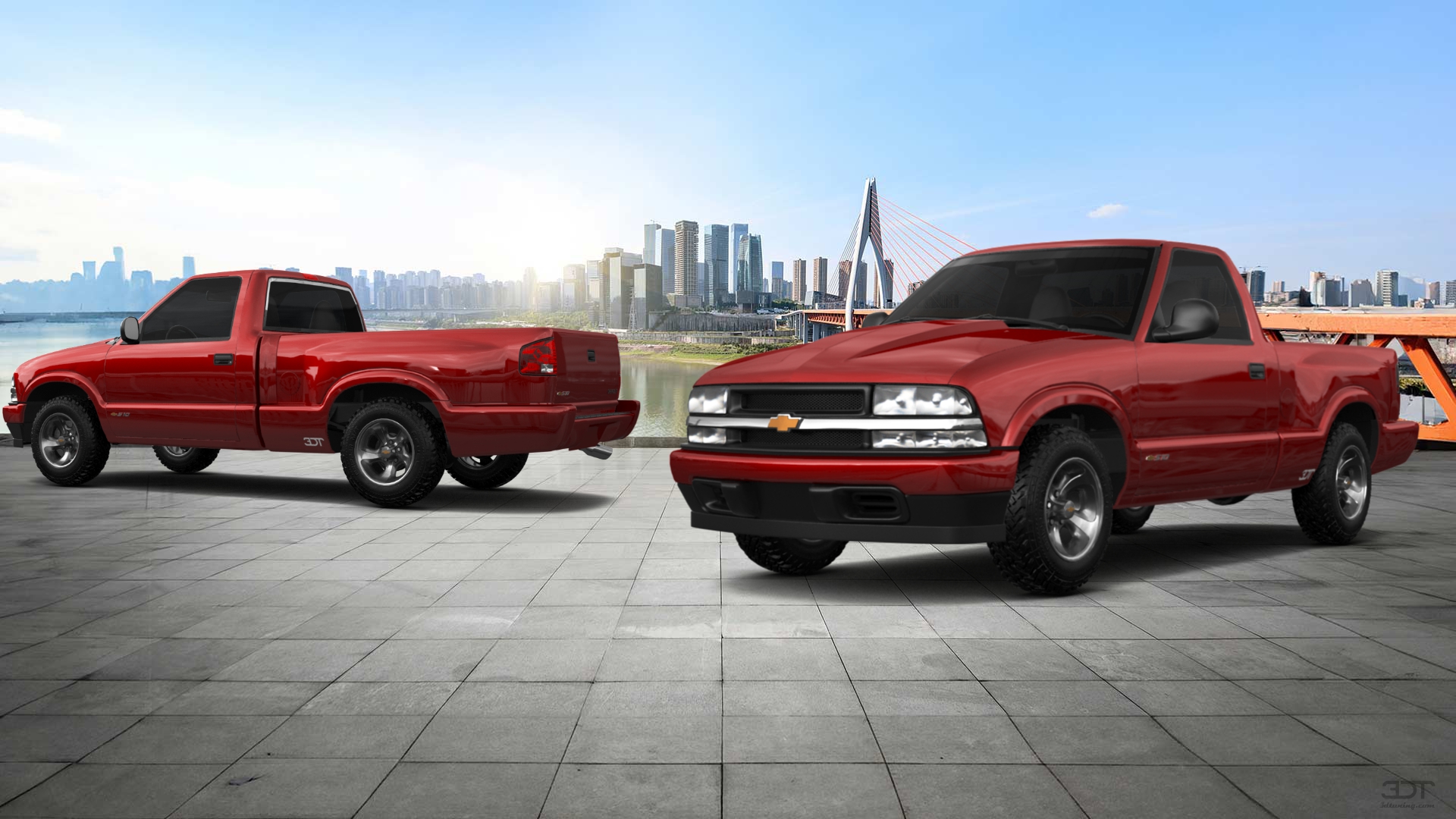 Chevrolet S-10 Stepside 2 Door pickup truck 1999