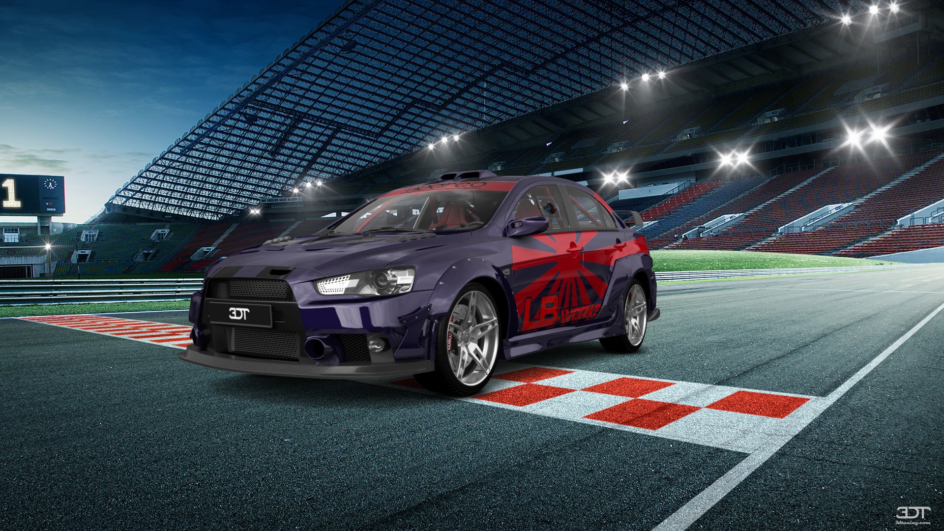 Mitsubishi Lancer Evolution X Sedan 2008