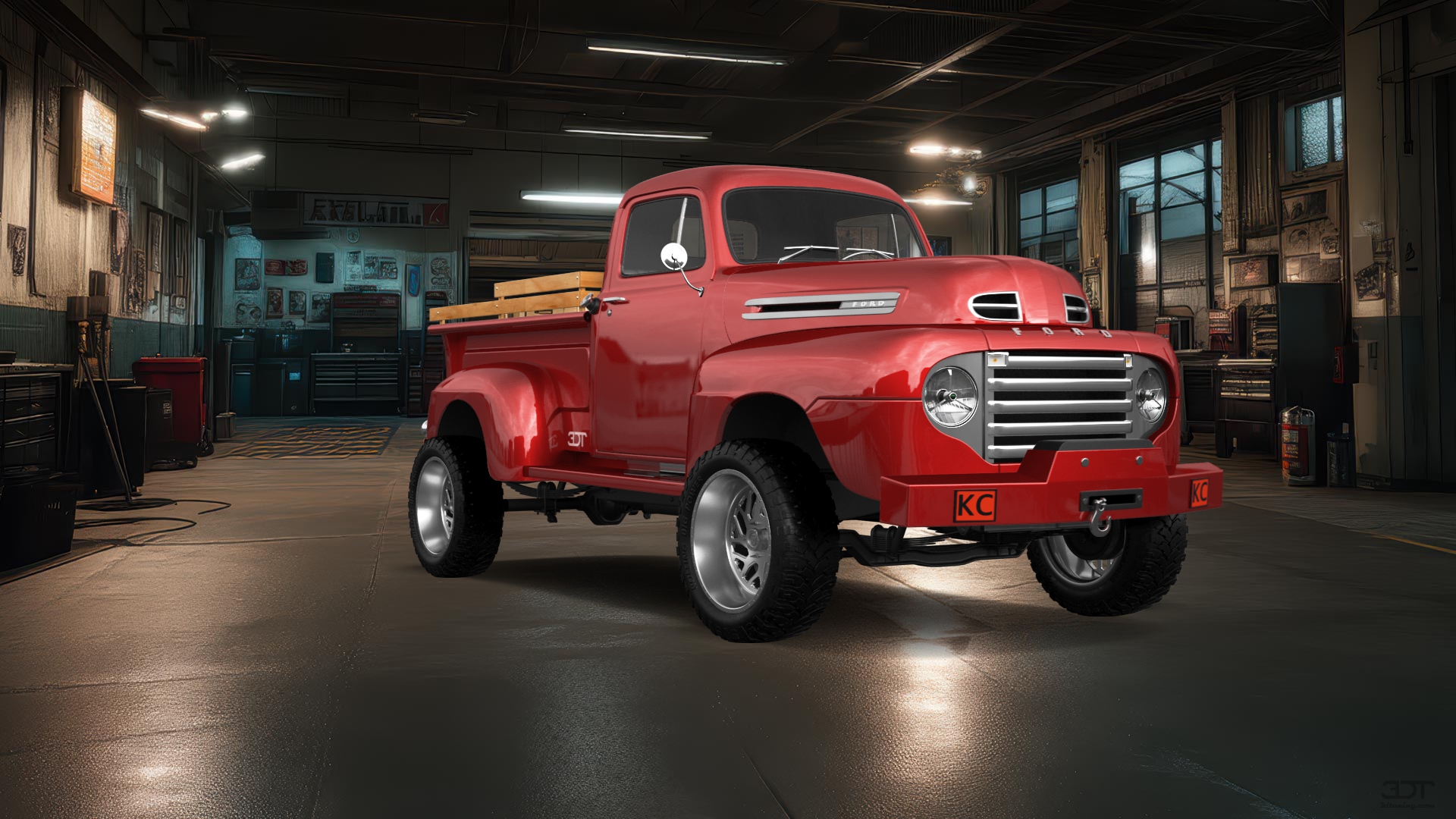 Ford F1 2 Door pickup truck 1949 tuning