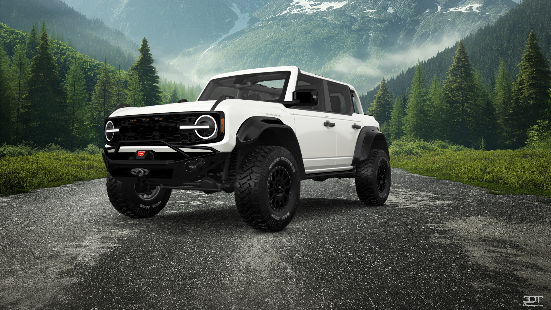 Ford Bronco Raptor 4 Door pickup truck 2022