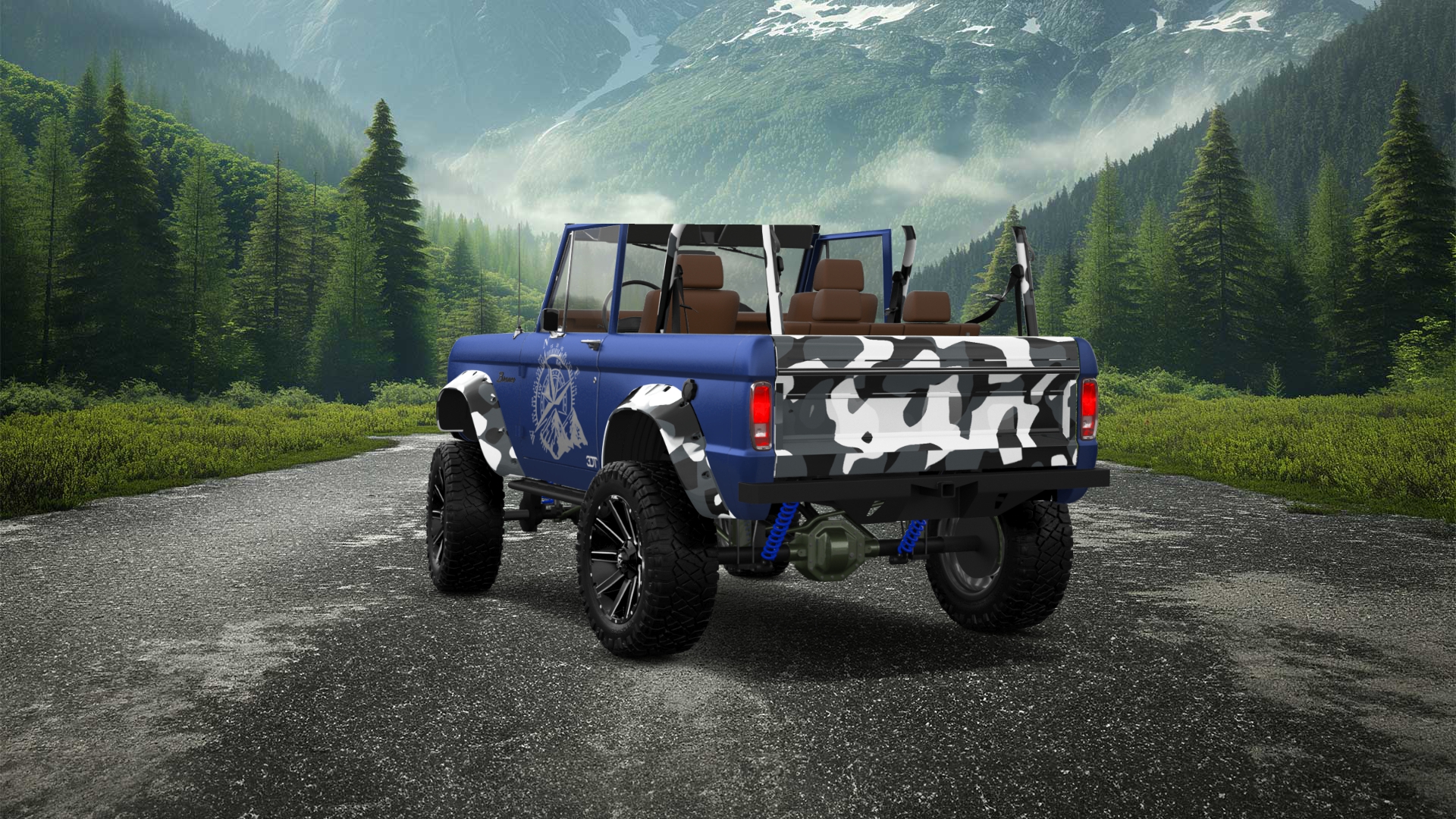 Ford Bronco 3 Door SUV 1965