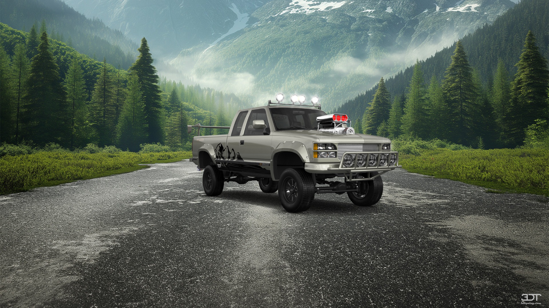 Chevrolet K2500 Extended Cab Pickup 1989 tuning