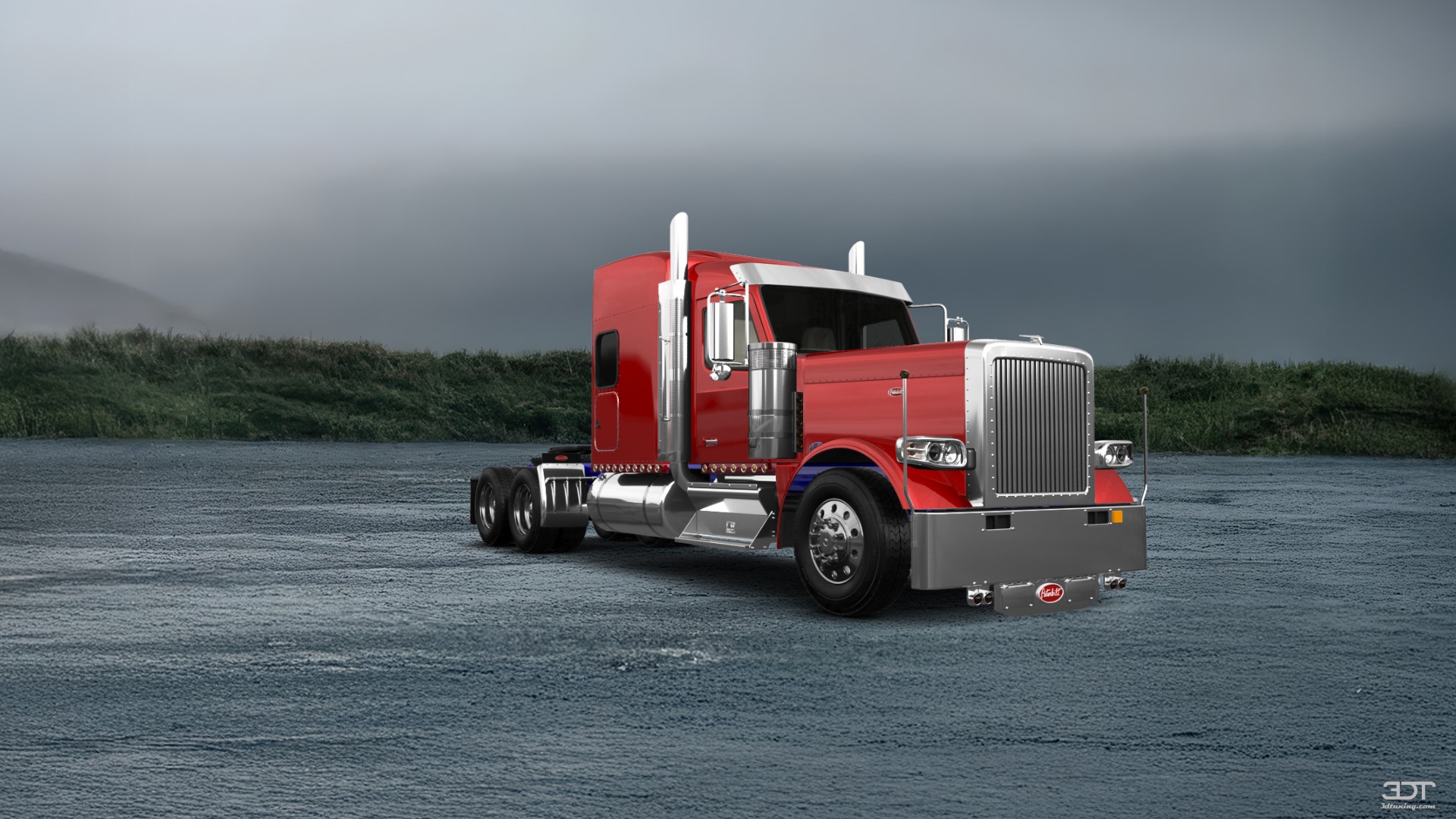 Peterbilt 589 Sleeper Cab Truck 2024 tuning