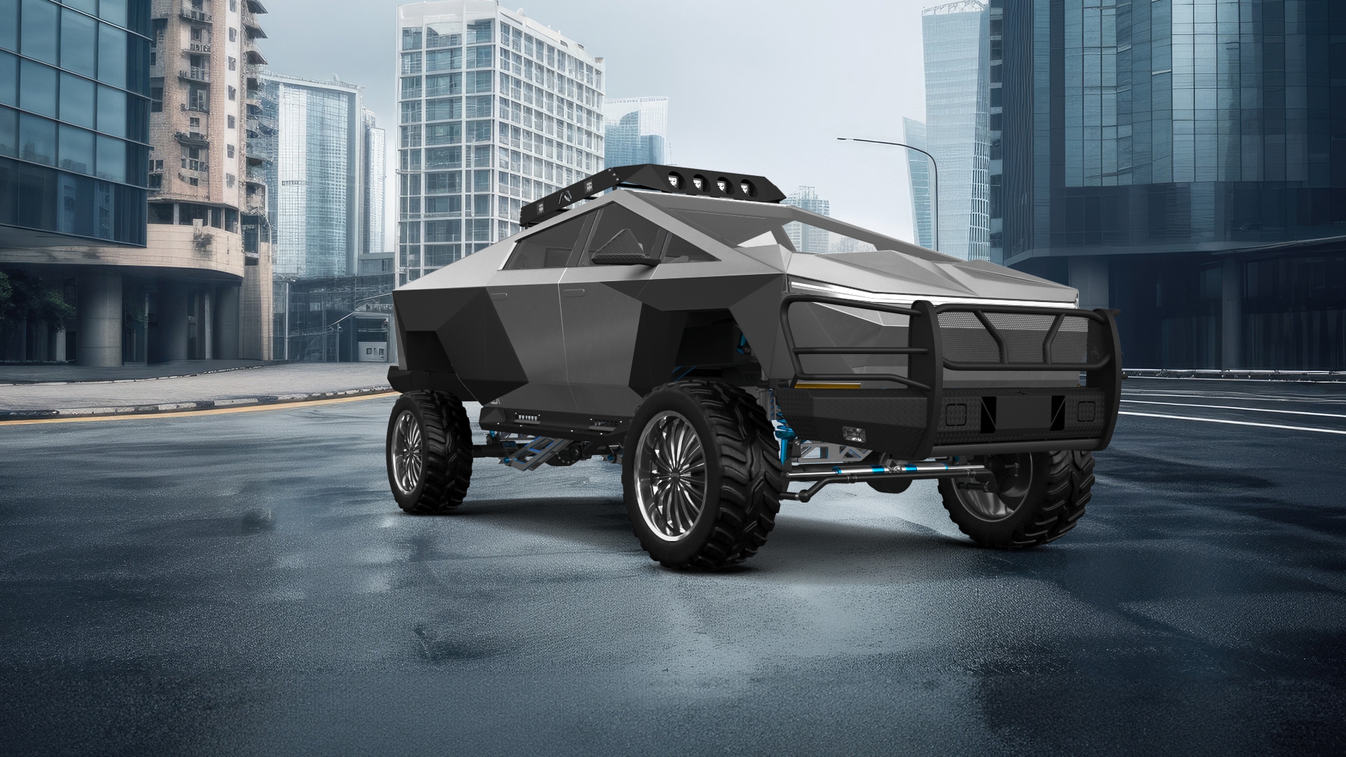 Tesla Cybertruck Truck 2021 tuning