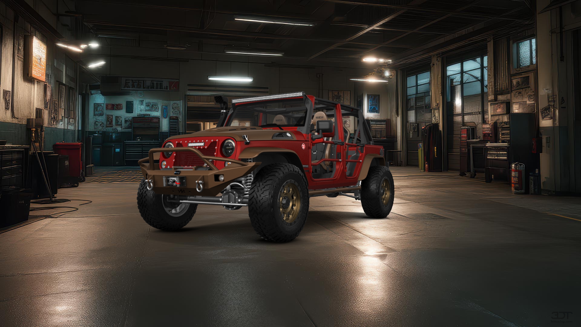 Jeep Wrangler Unlimited JK Rubicon Recon 4 Door SUV 2017 tuning