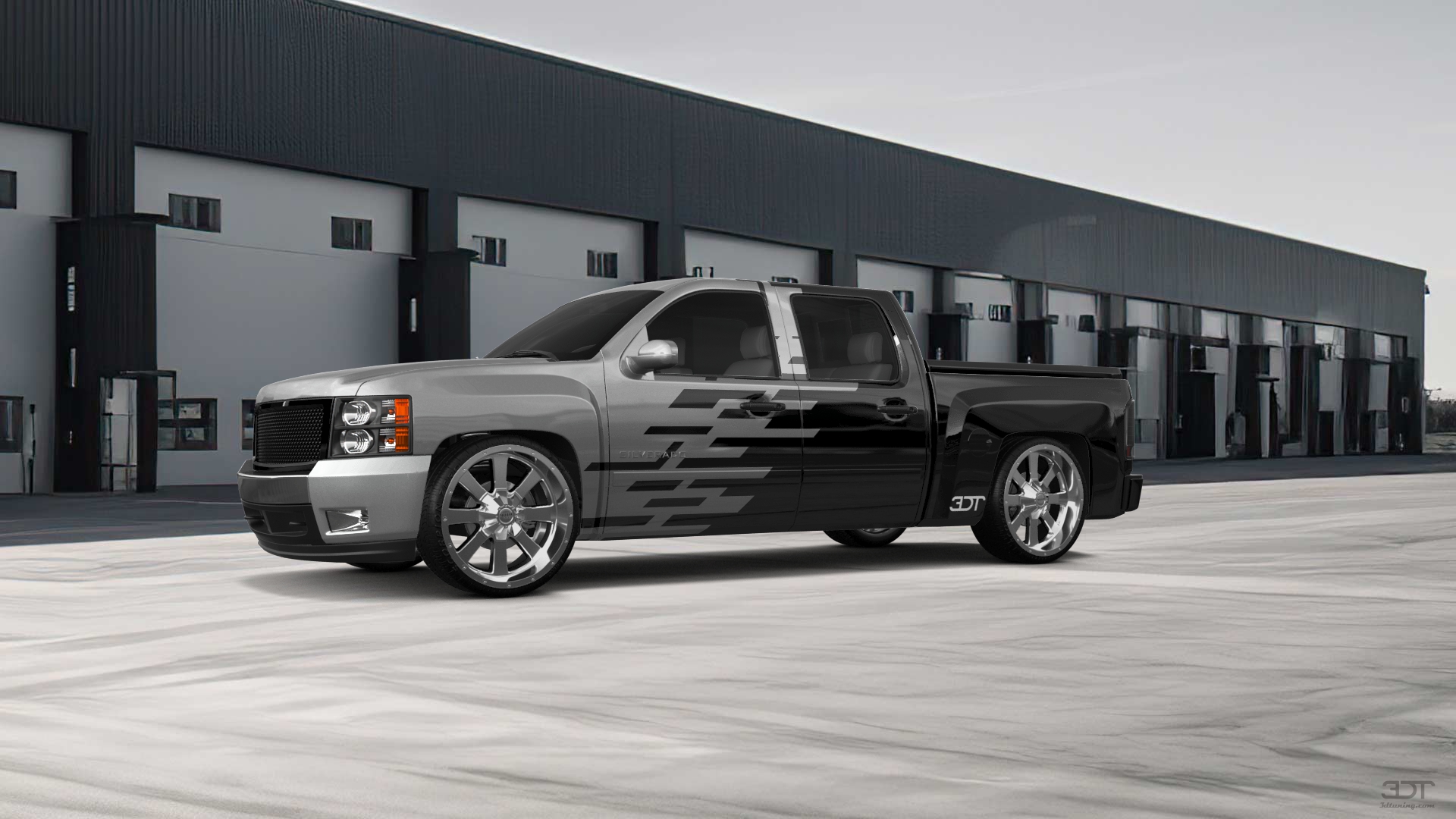 Chevrolet Silverado 1500 Crew Cab 4 Door pickup truck 2007