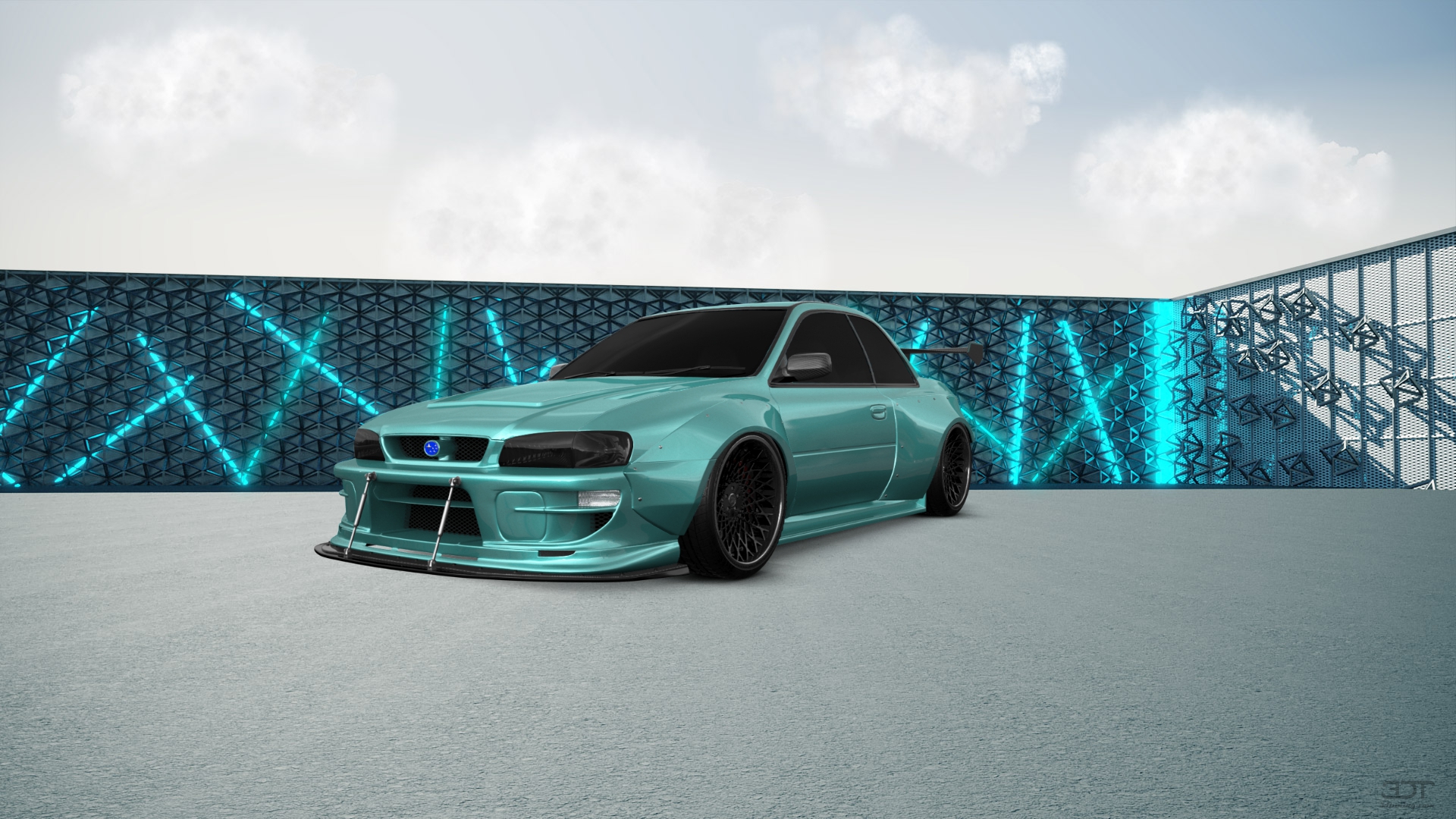 Subaru Impreza WRX STI 22B 2 Door Coupe 2000 tuning