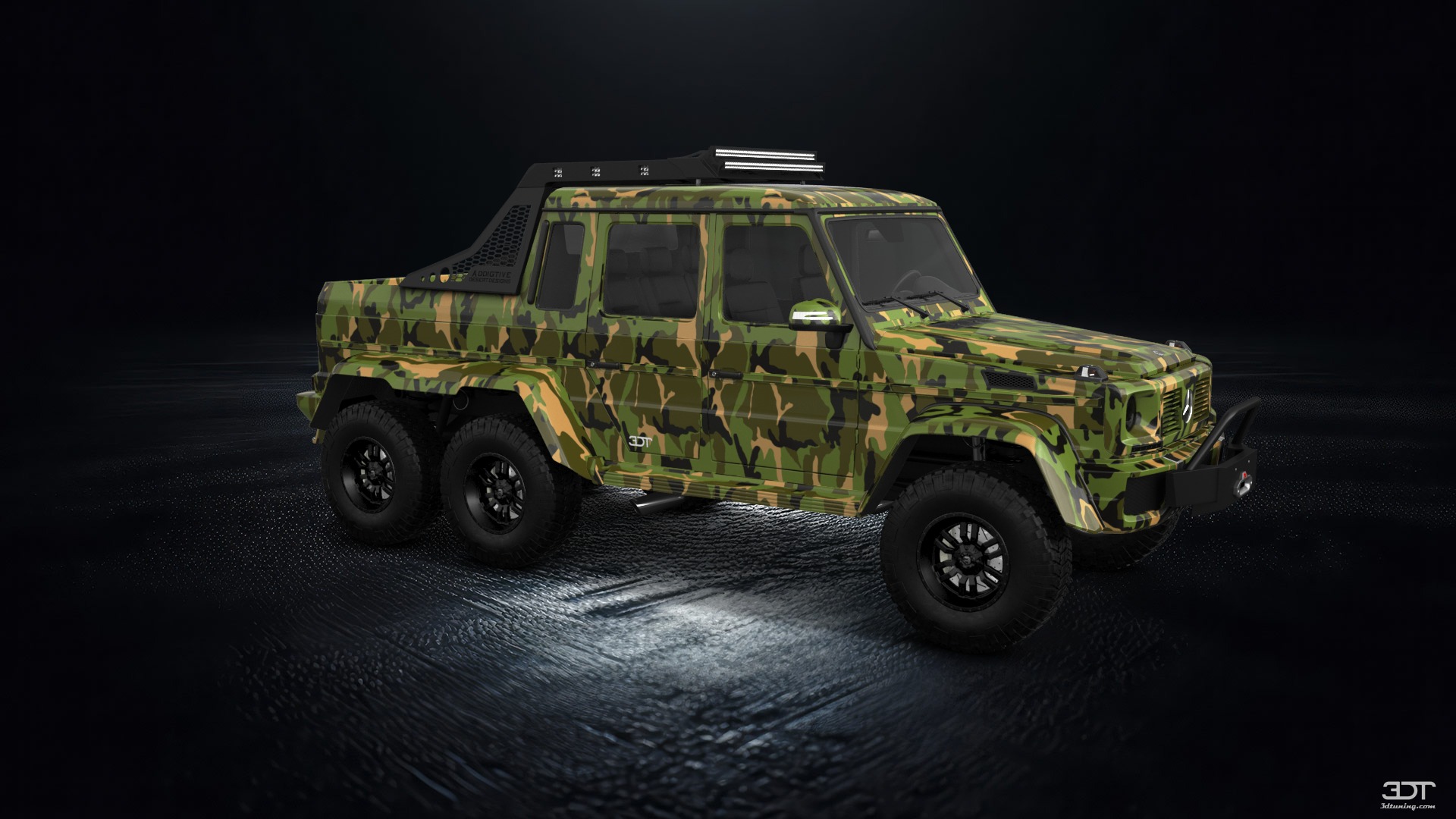 Mercedes G 63 AMG 6x6 4 Door pickup truck 2013