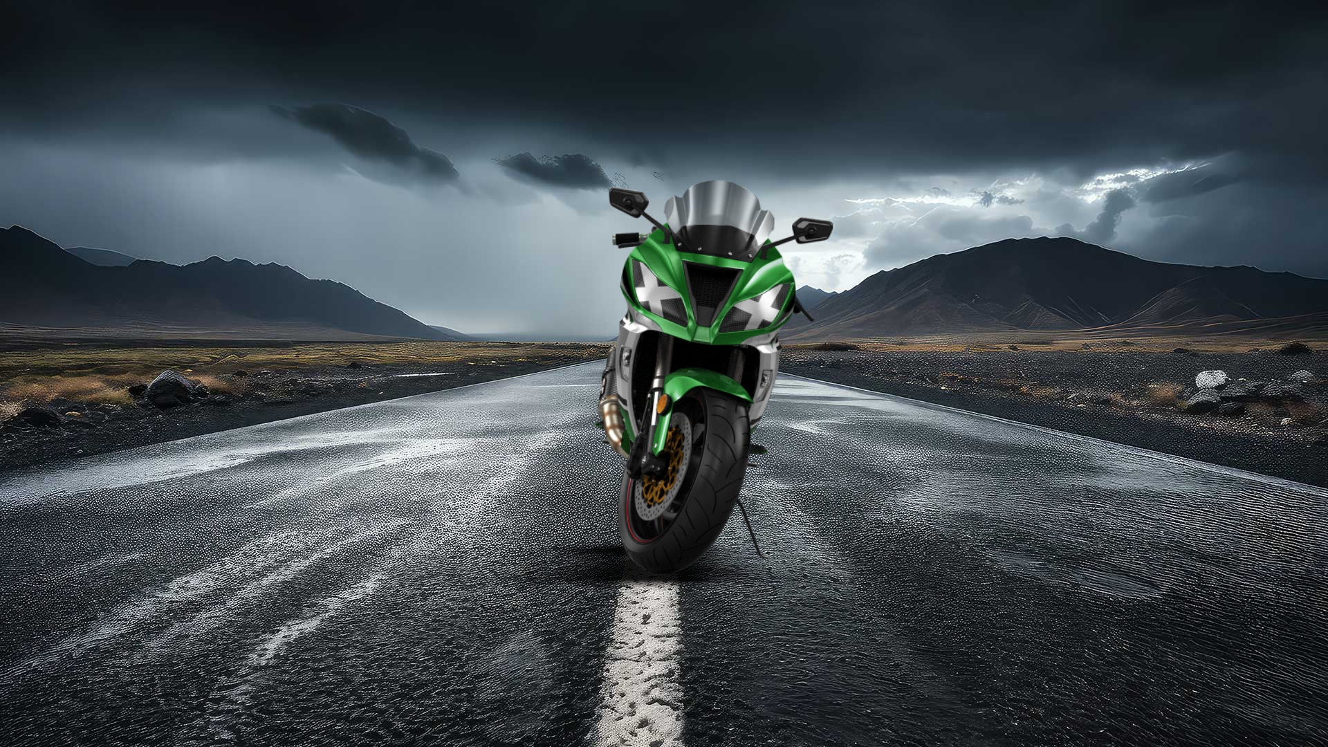 Kawasaki Ninja ZX 6R Sport Bike 2015 tuning