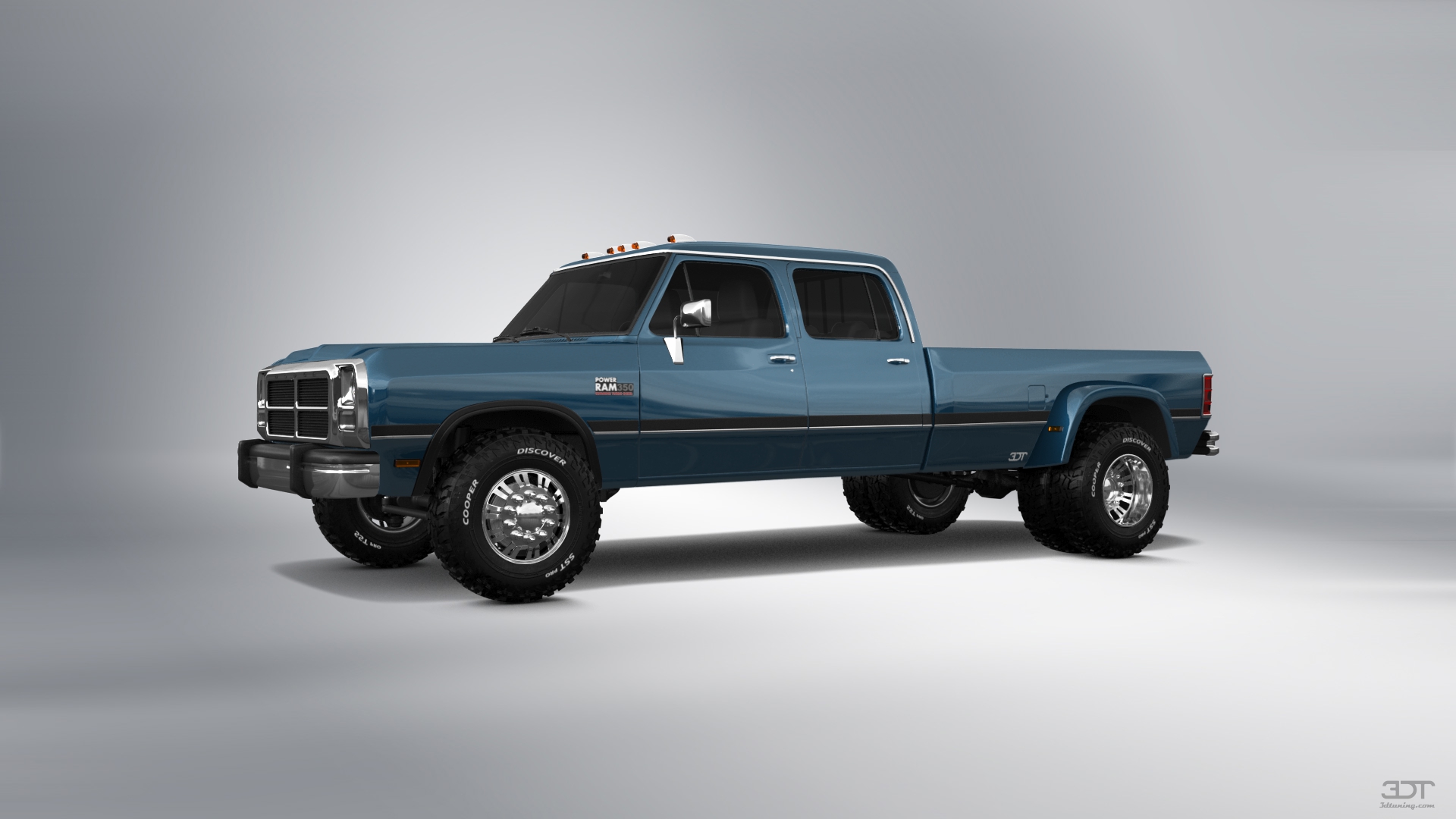 Dodge Ram 350 4 Door pickup truck 1991 tuning