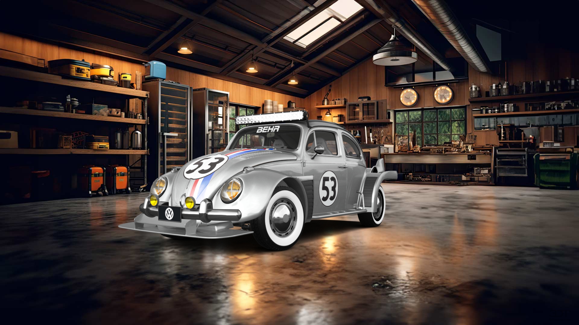 Volkswagen Beetle Saloon 1964 tuning