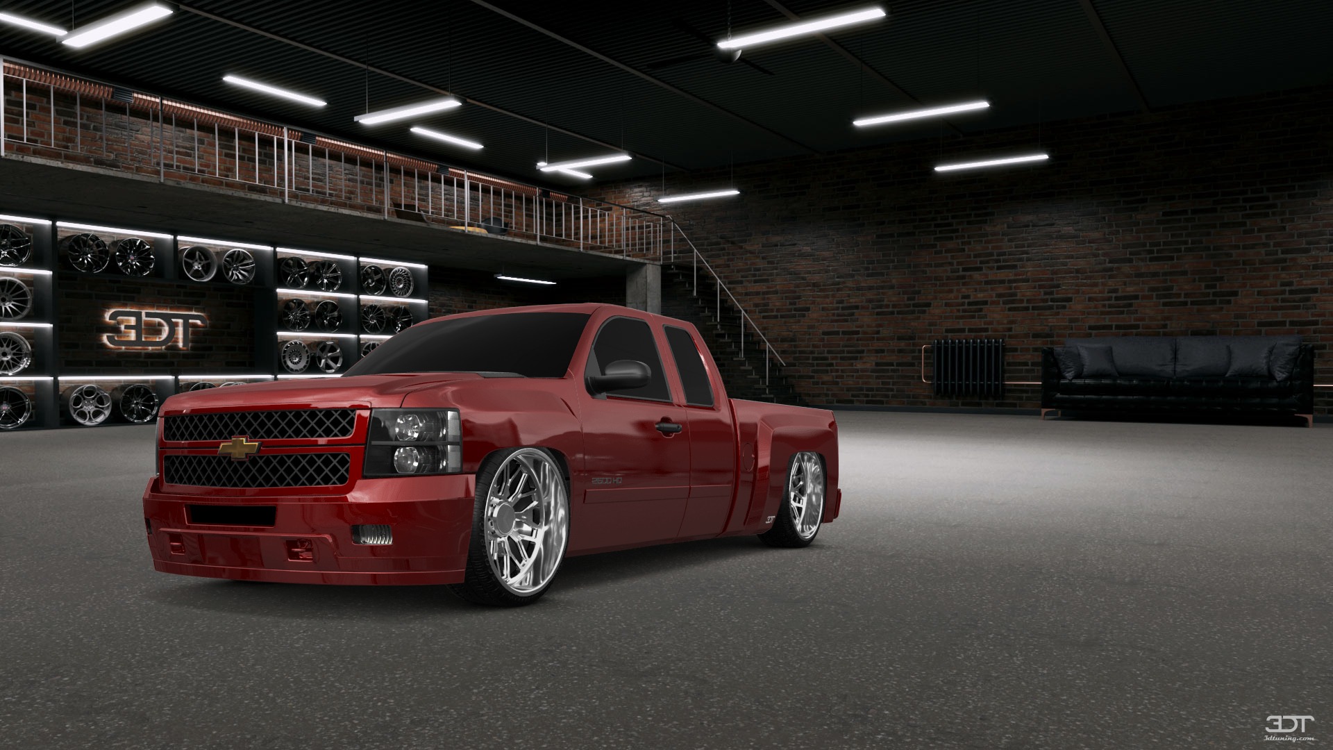 Chevrolet Silverado 2500 HD Extended Cab Pickup Truck 2007