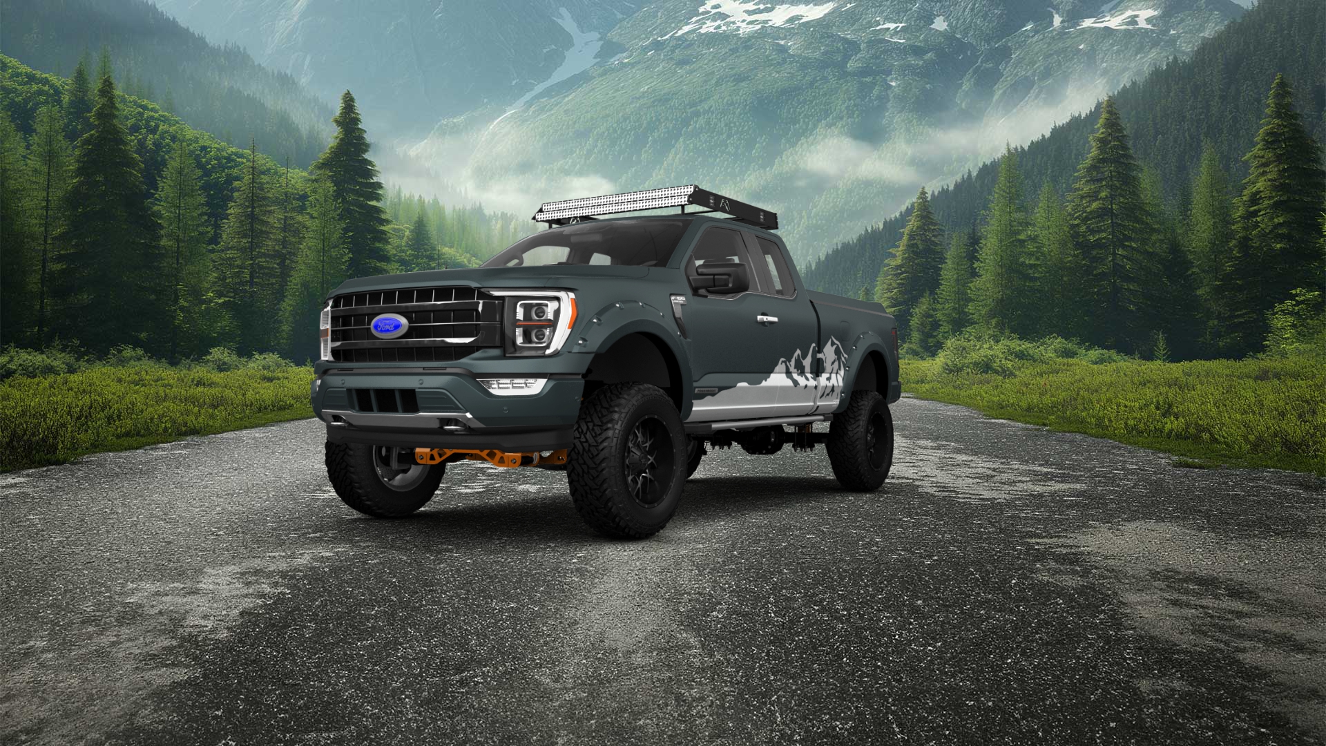 Ford F-150 Double Cab Pickup Truck 2021