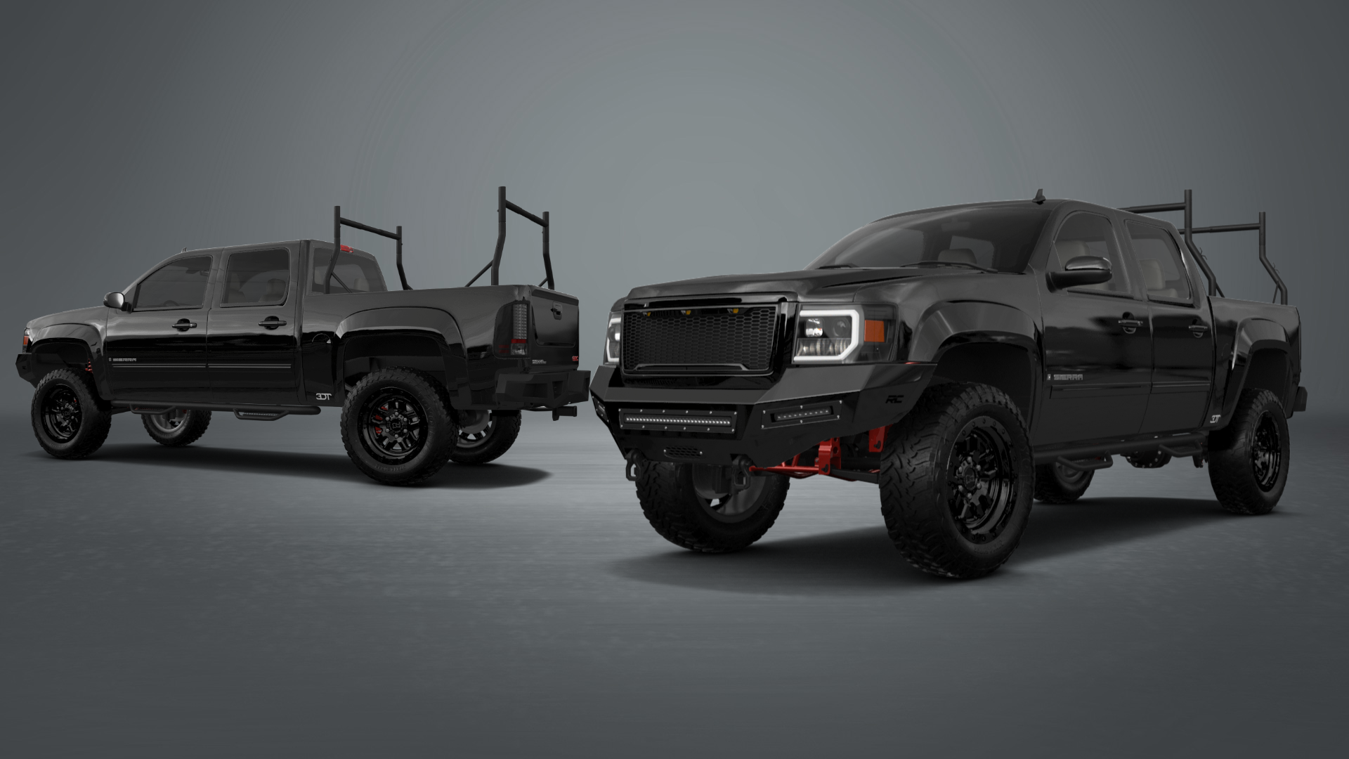 GMC Sierra 1500 Crew Cab 5.8 ft box 4 Door pickup truck 2007