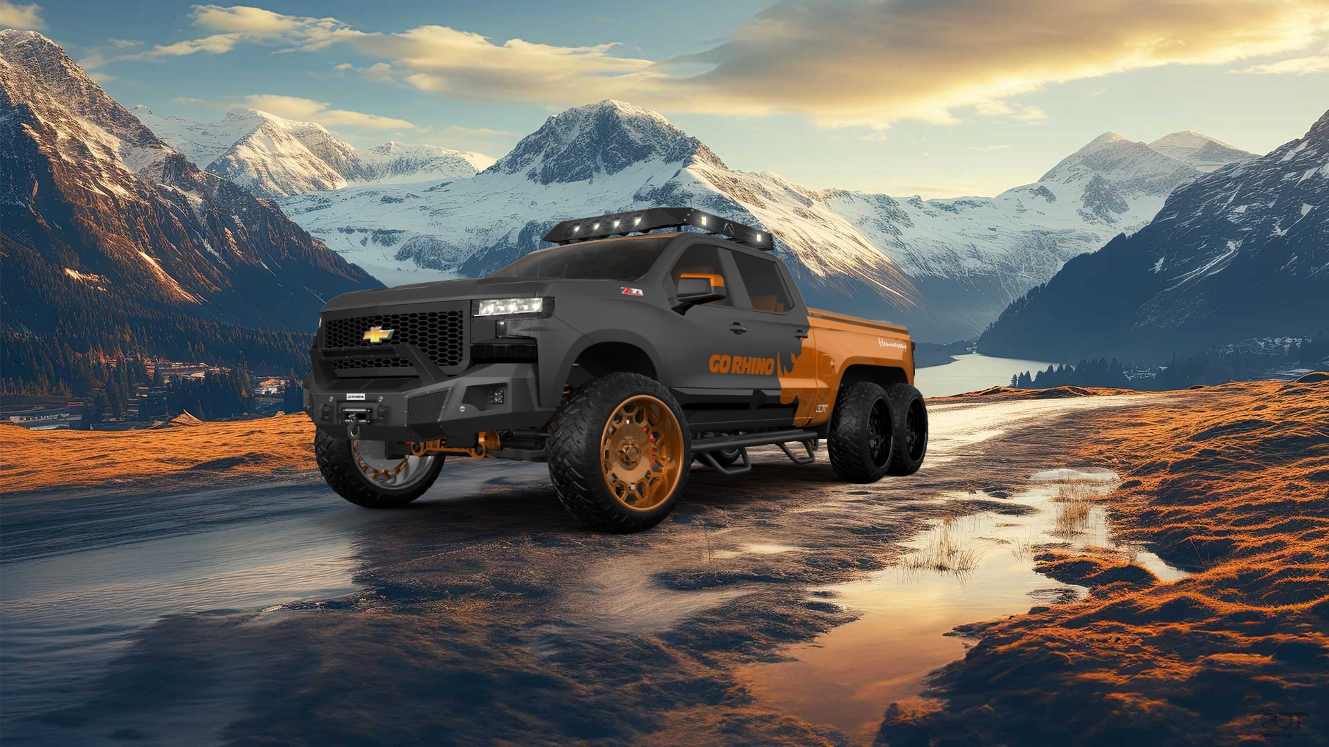 Chevrolet Silverado Hennessey Goliath 6X6 Truck 2020