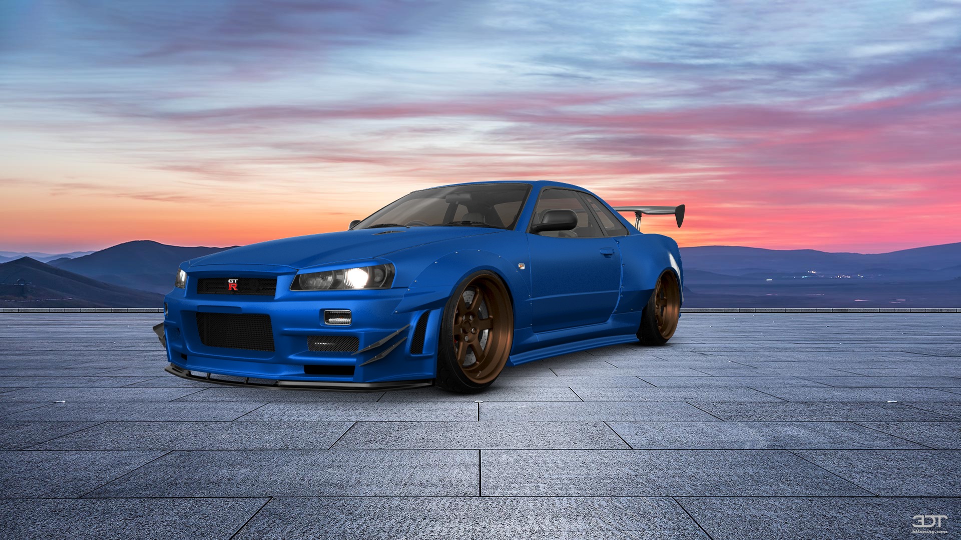 Tuning Nissan Skyline GT-R 2 Door Coupe 2000