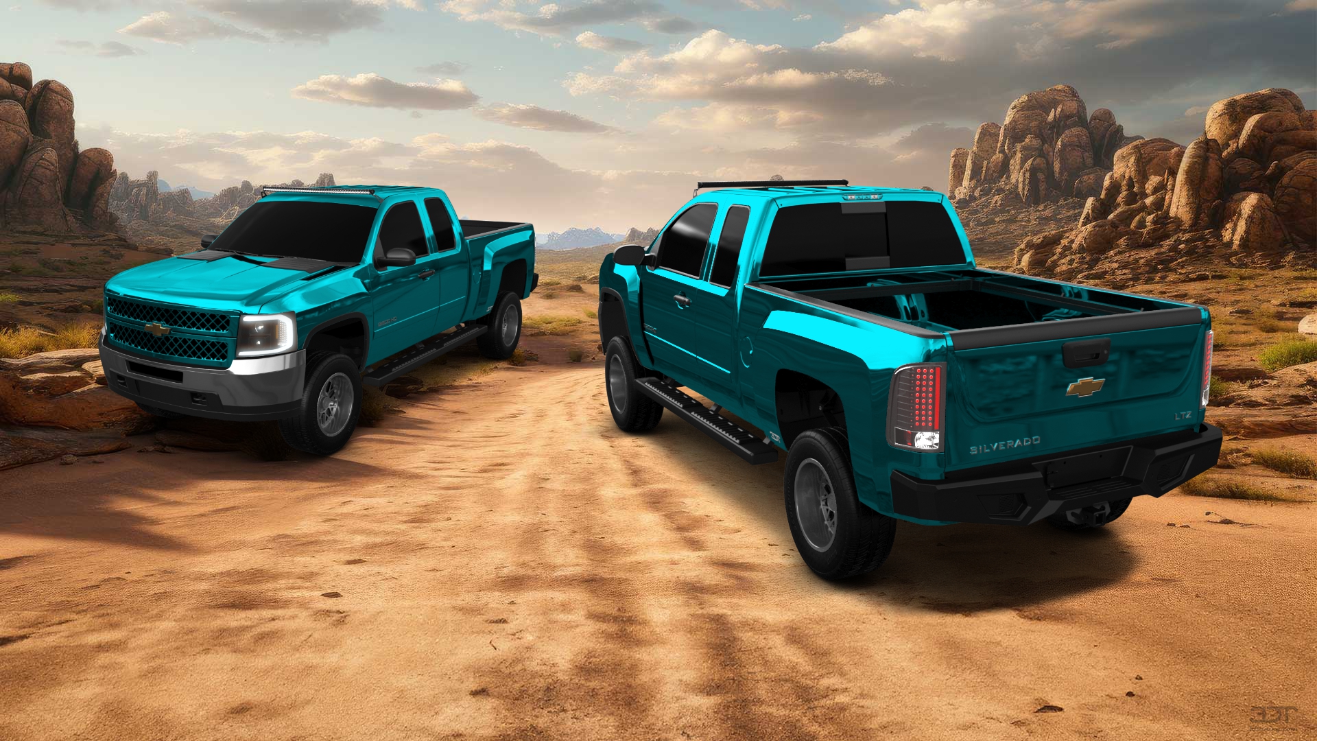 Chevrolet Silverado 2500 HD Extended Cab Pickup Truck 2007 tuning