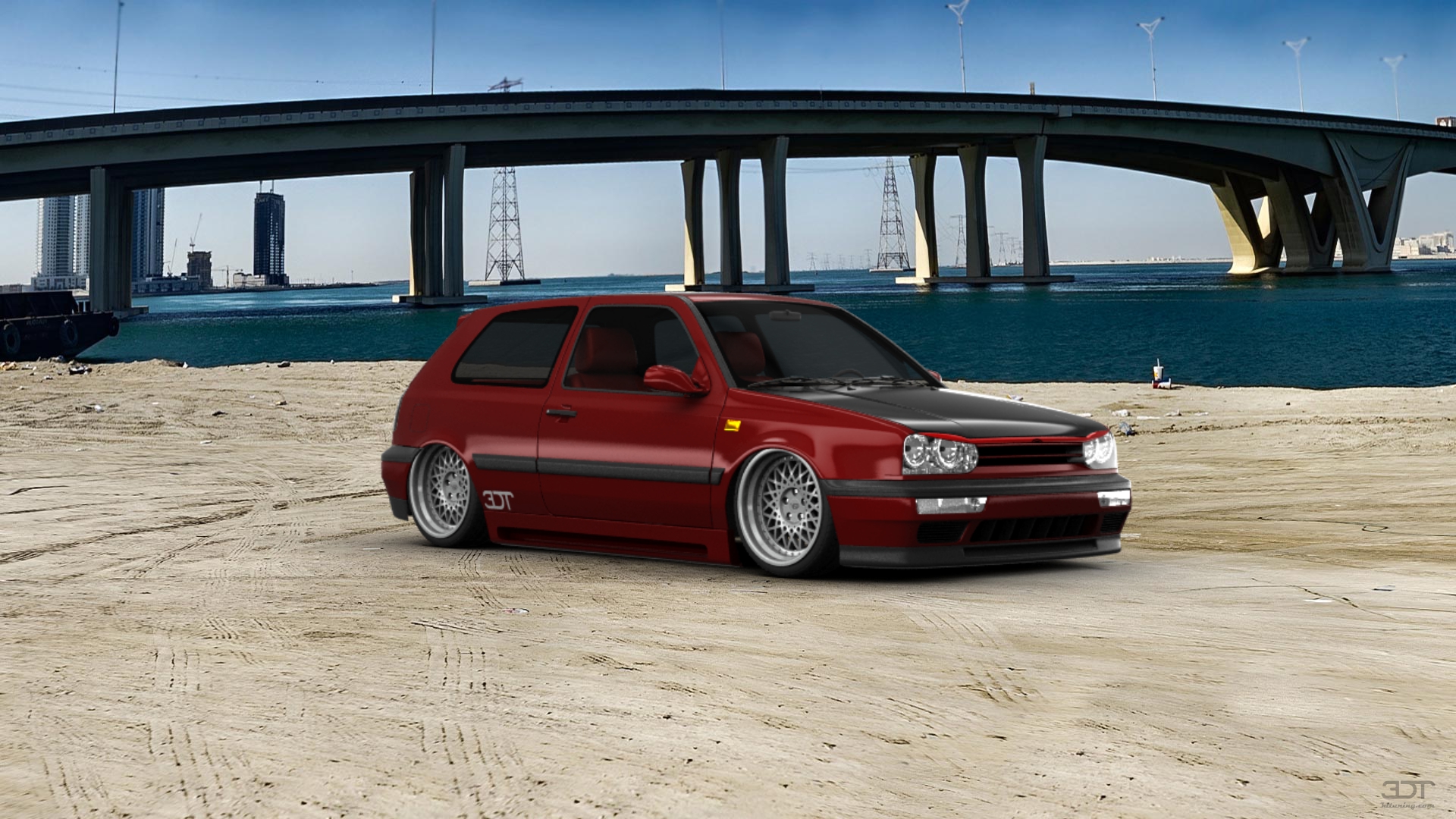 Volkswagen Golf 3 3 Door Hatchback 1991 tuning