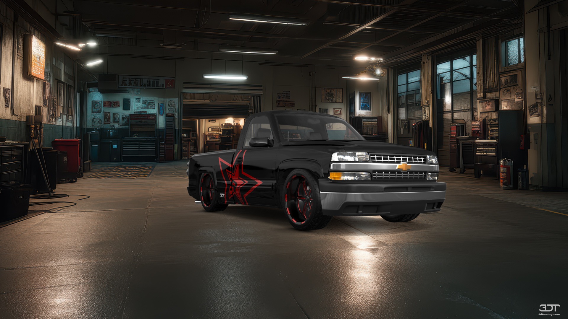 Chevrolet Silverado 1500 6.5 ft box 2 Door pickup truck 1999 tuning