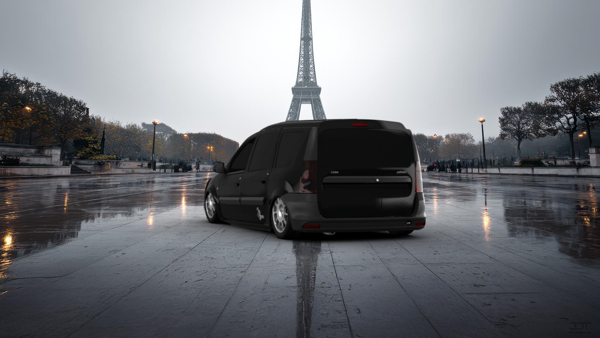 Lada Largus Furgon Van 2012 tuning