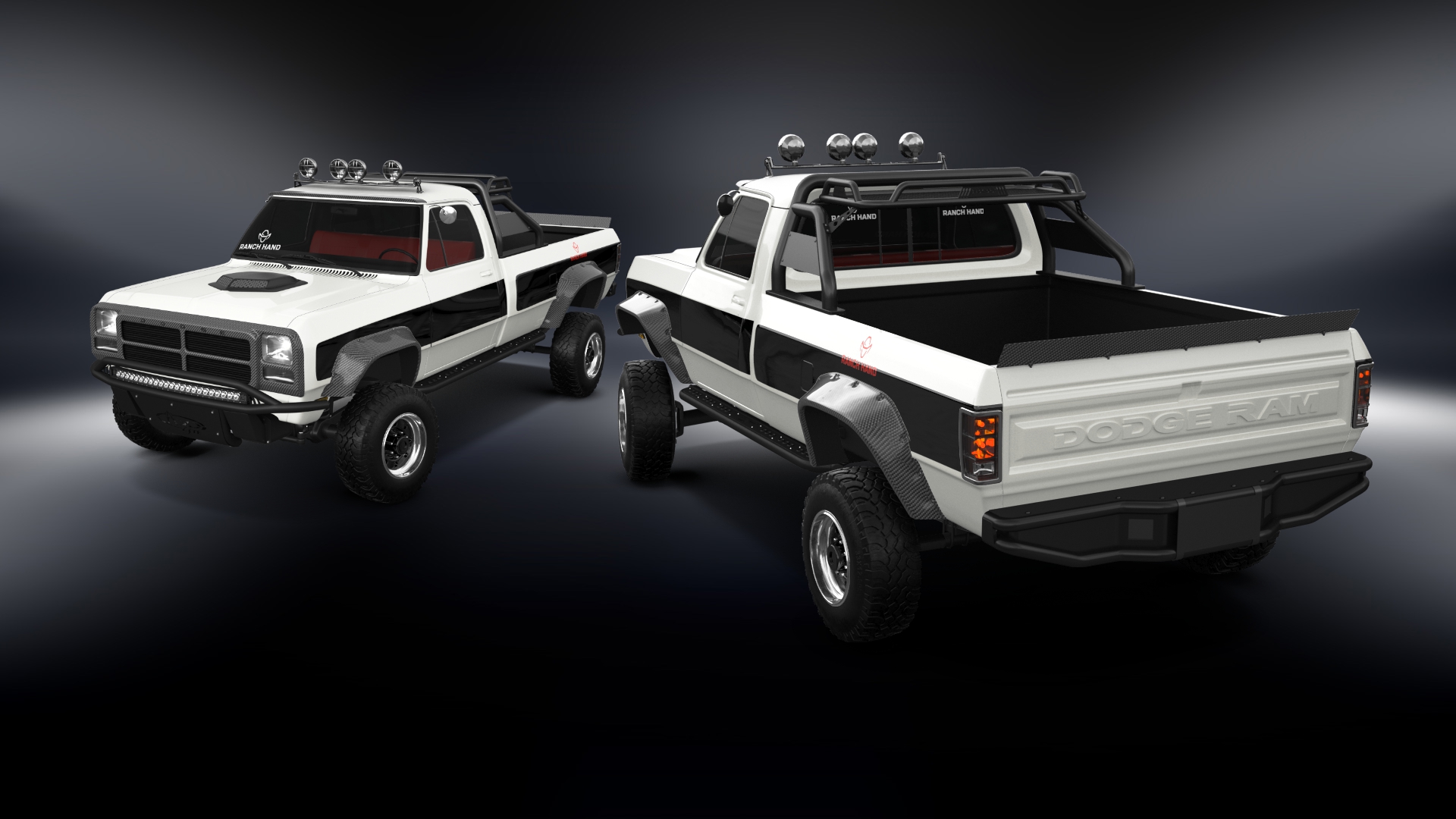 Dodge Ram 2 Door pickup truck 1991