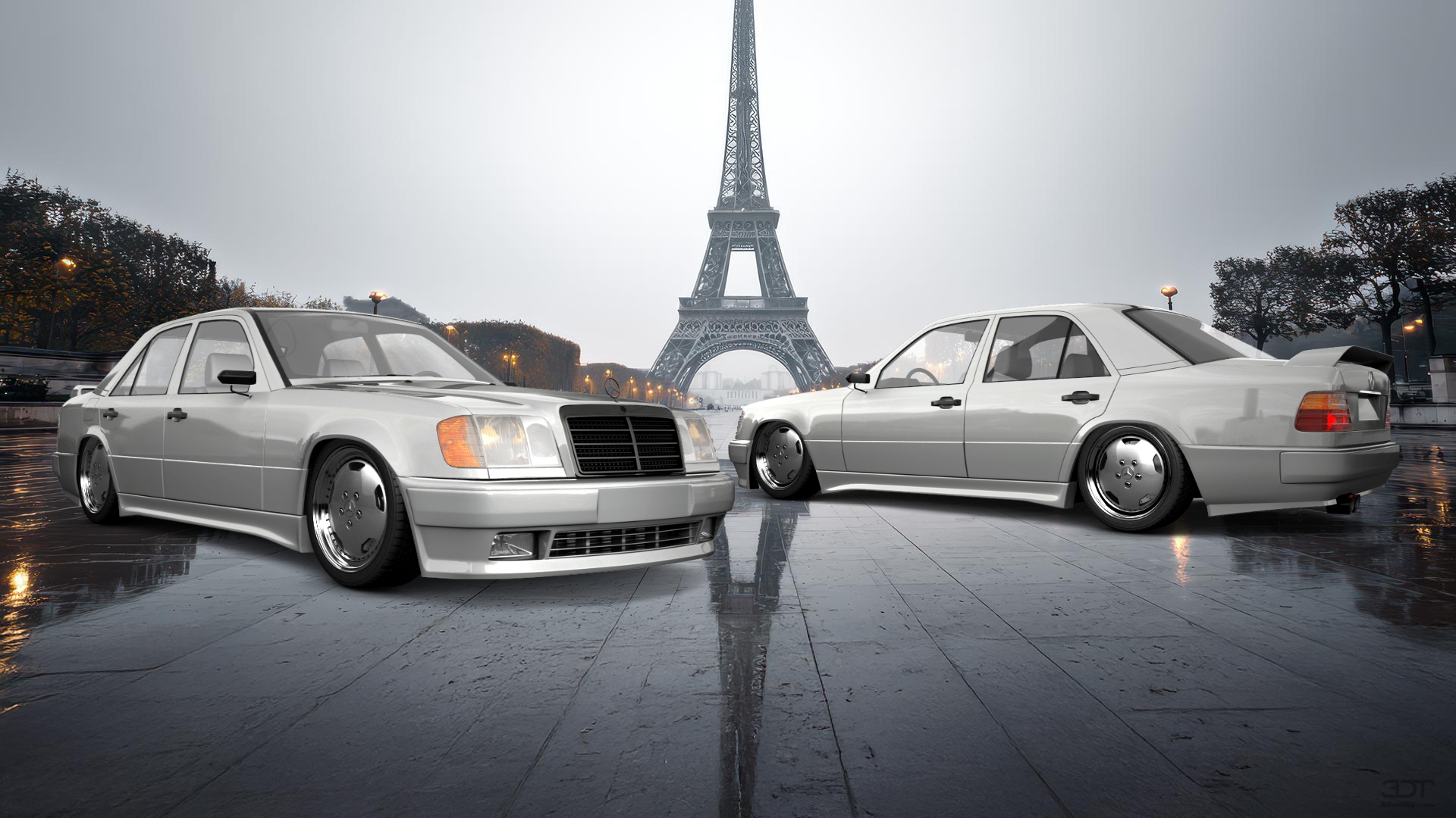 Mercedes E-Class Sedan 1984 tuning