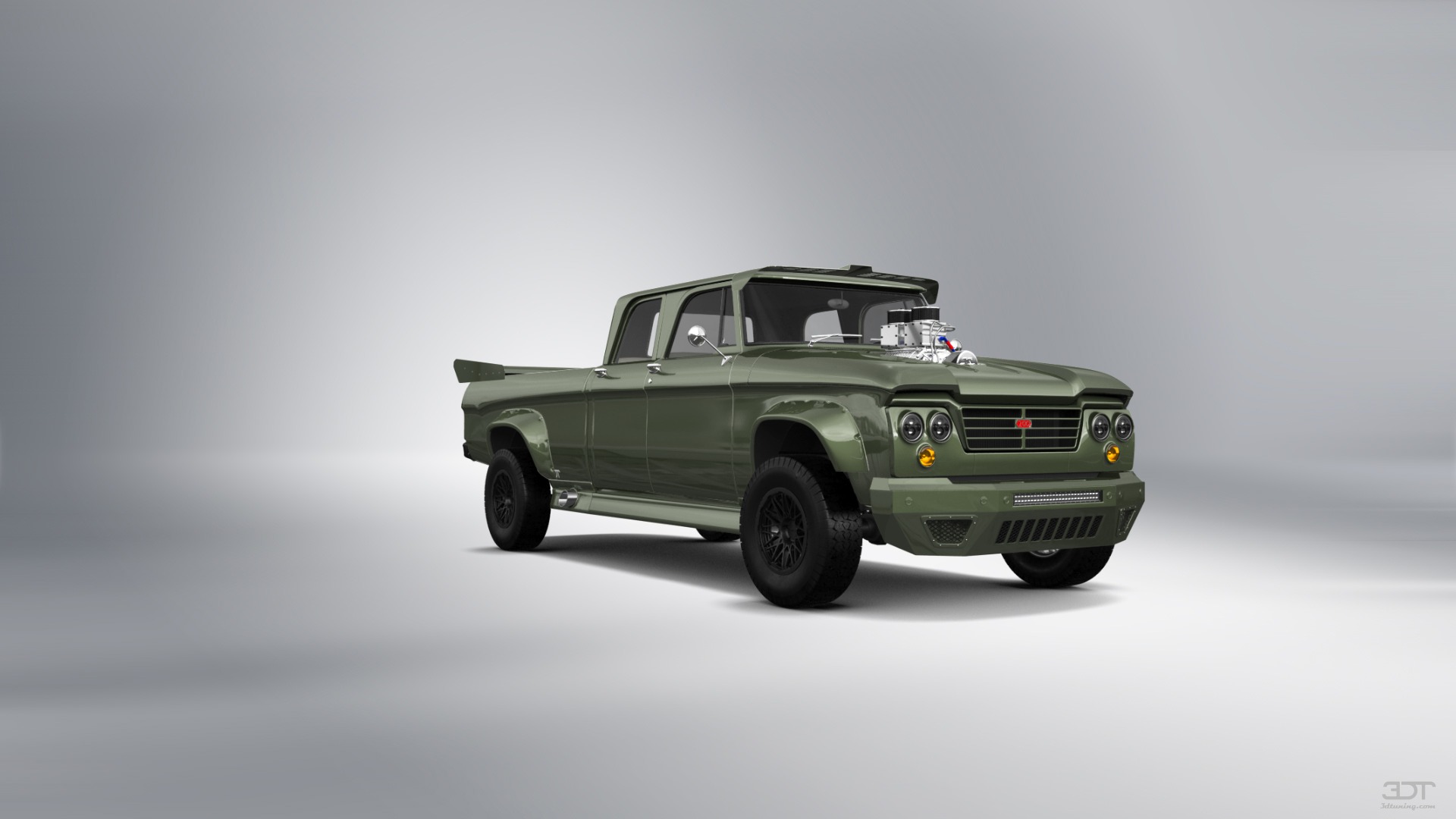 Dodge Power Wagon 4 Door pickup truck 1964