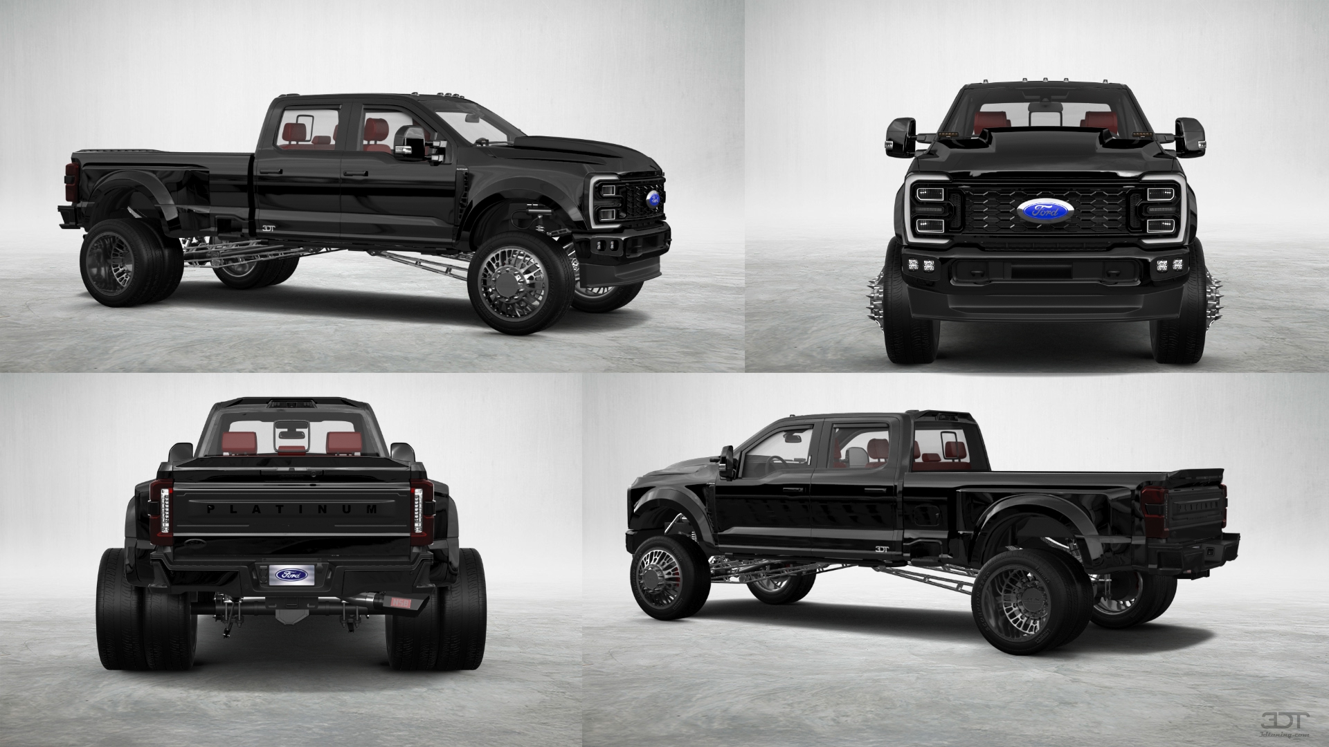 Ford F-350 DRW Crew Cab 4 Door pickup truck 2023 tuning
