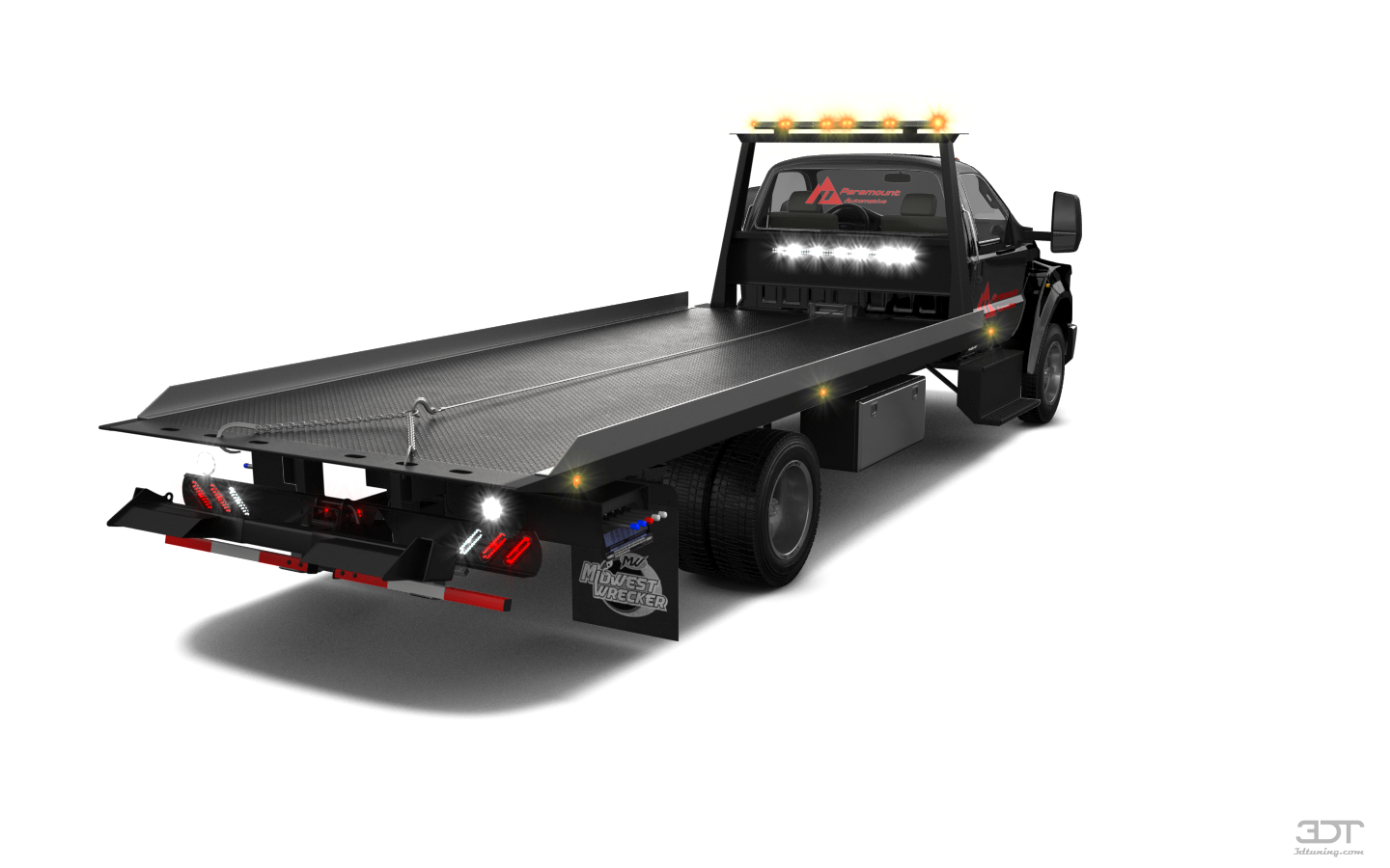 Tuning Ford F-650 Tow Truck Pickup 2016