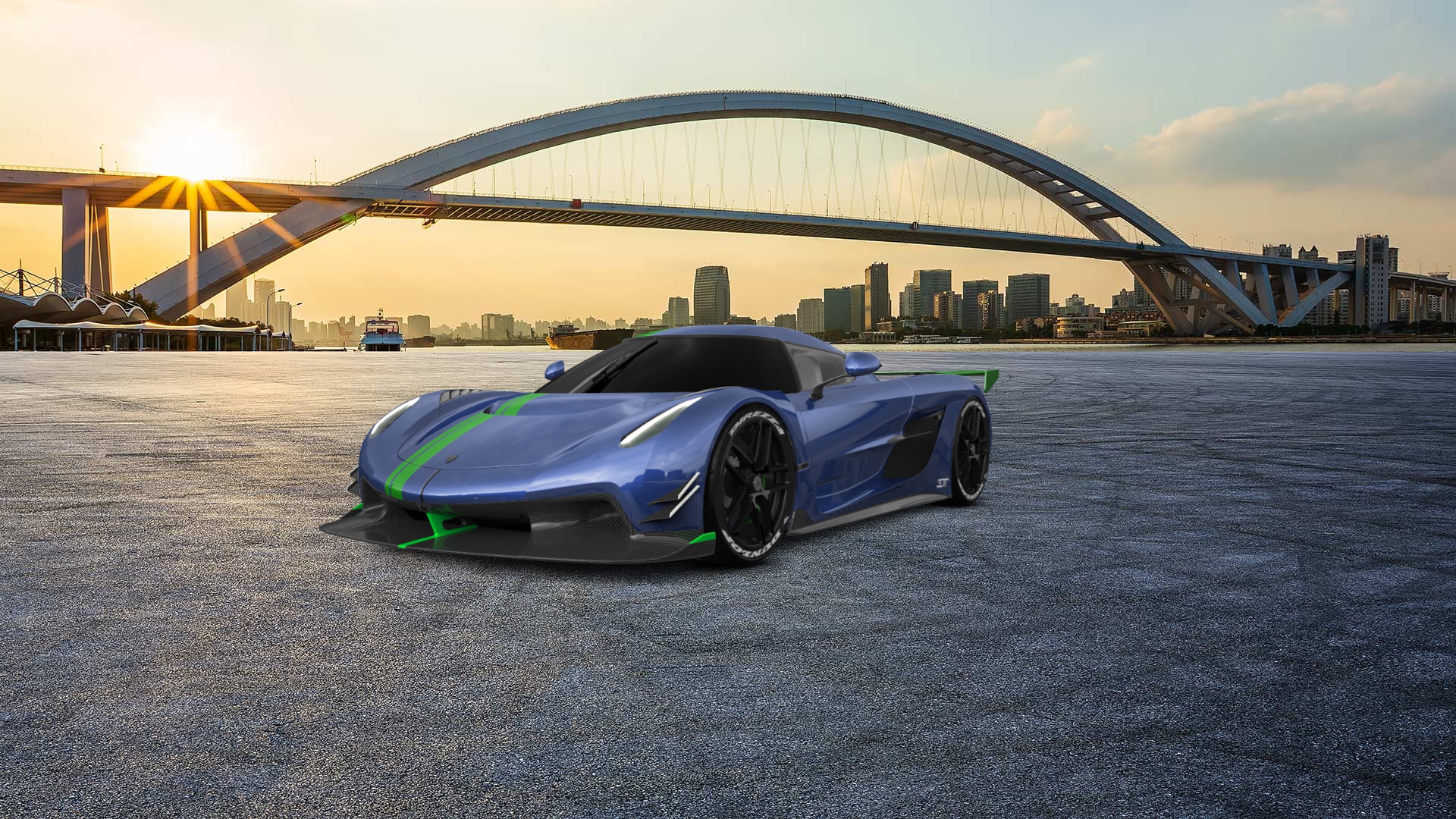Koenigsegg Jesko 2 door targa top 2020