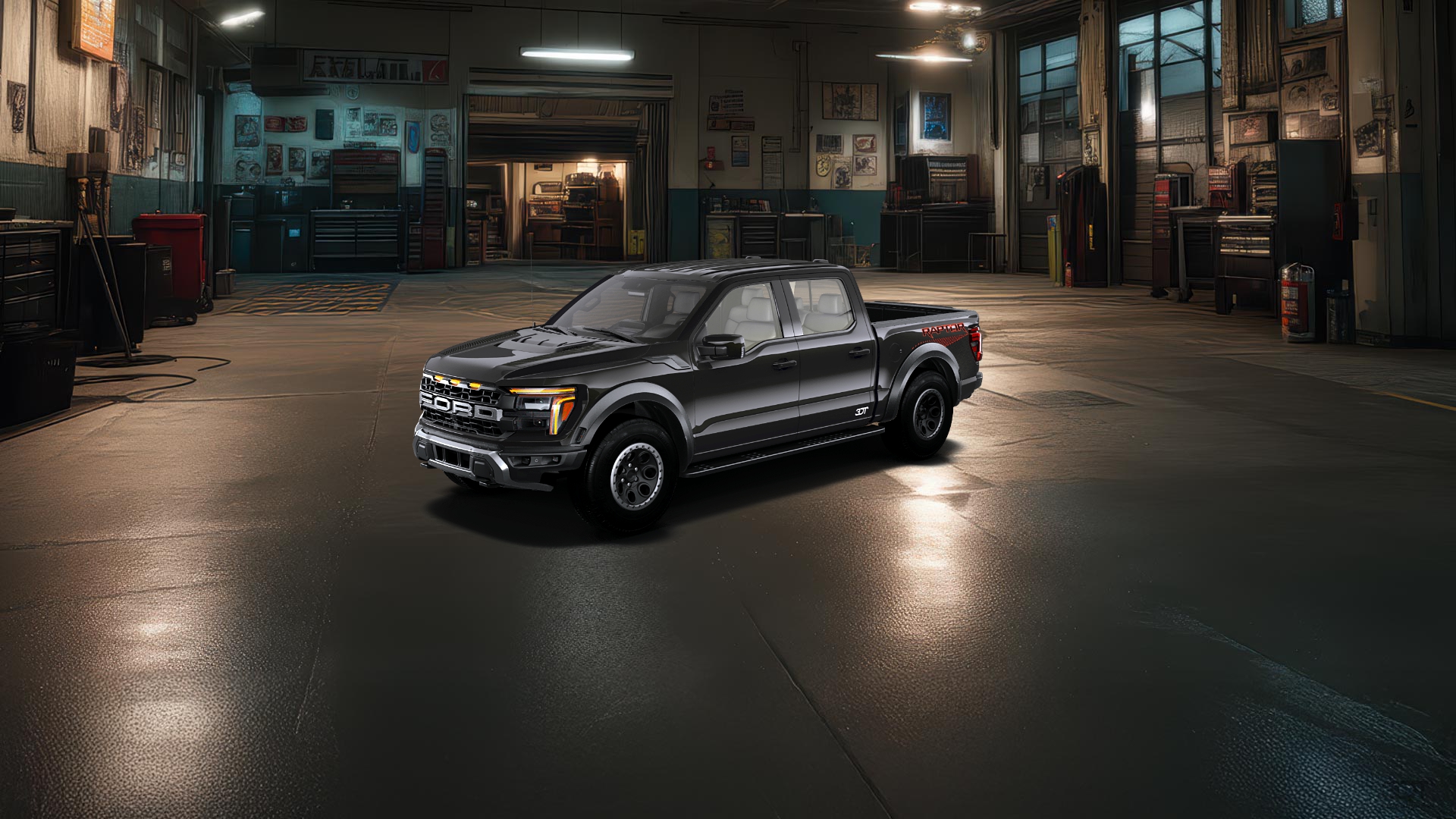 Ford F-150 Raptor 4 Door pickup truck 2024 tuning