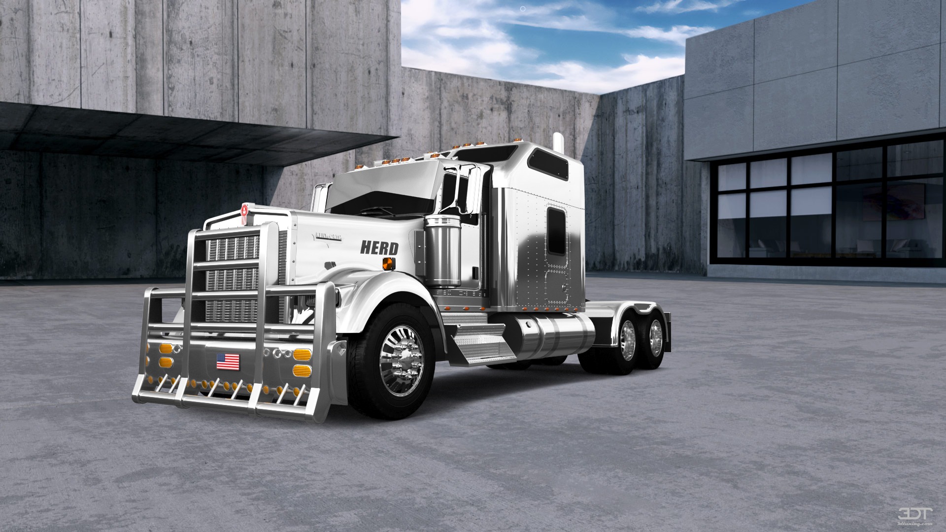 Kenworth W900 Sleeper Cab Truck 2015
