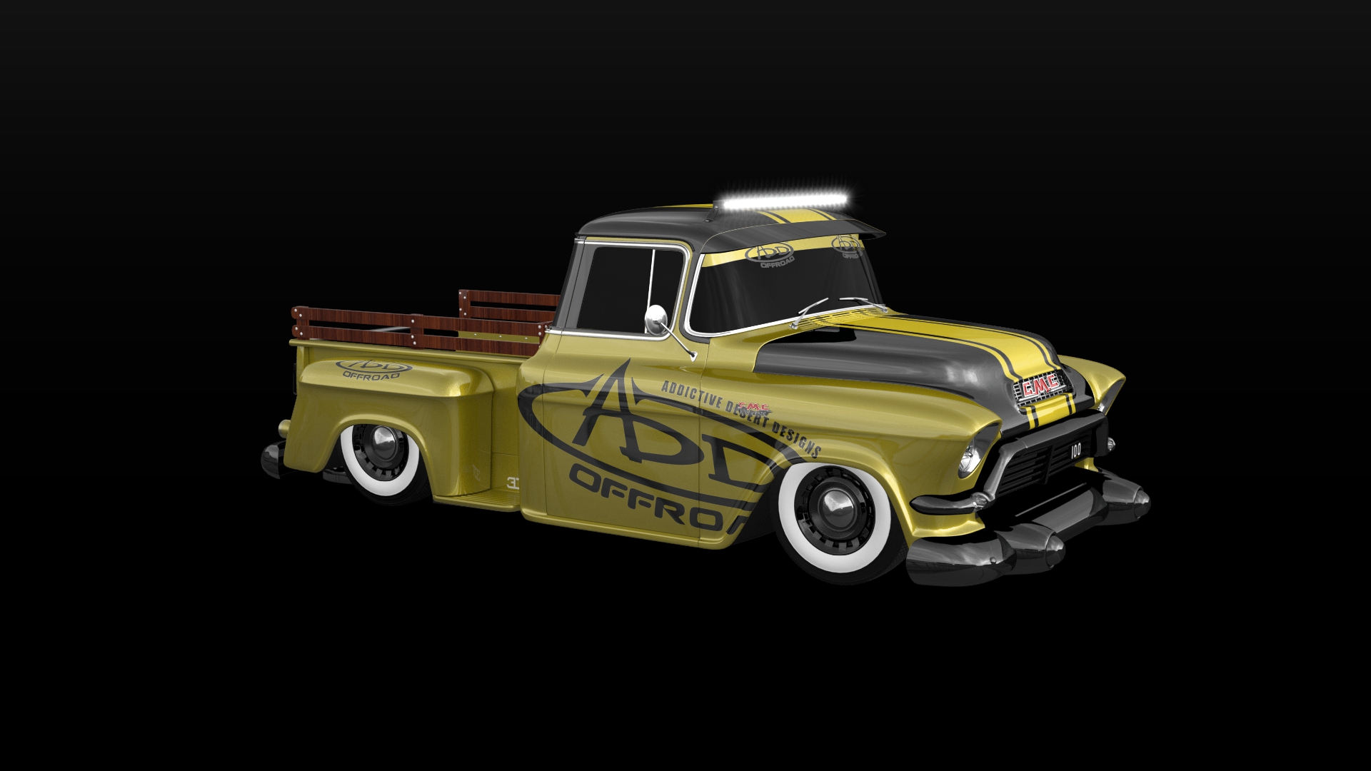GMC 100 Stepside 2 Door pickup truck 1957