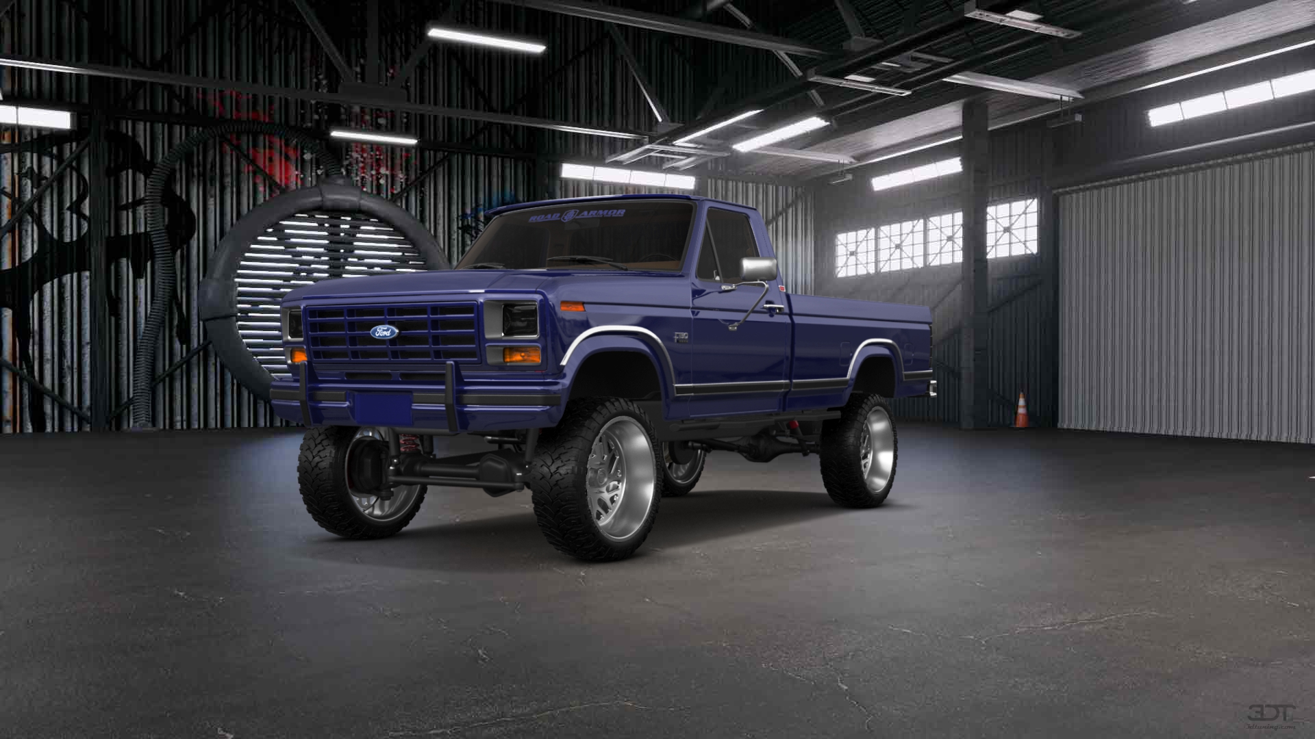 Ford F-150 2 Door pickup truck 1986