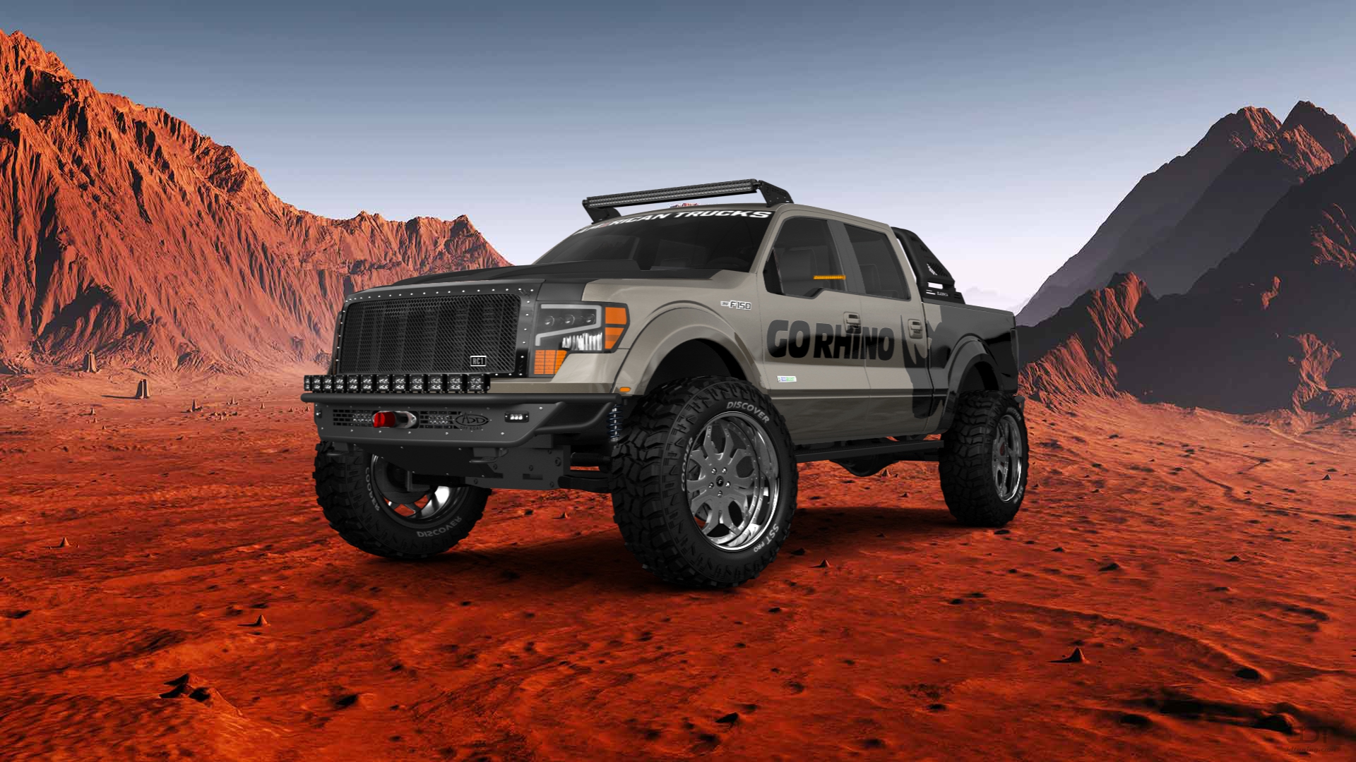 Ford F-150 Crew Cab 4 Door pickup truck 2013 tuning